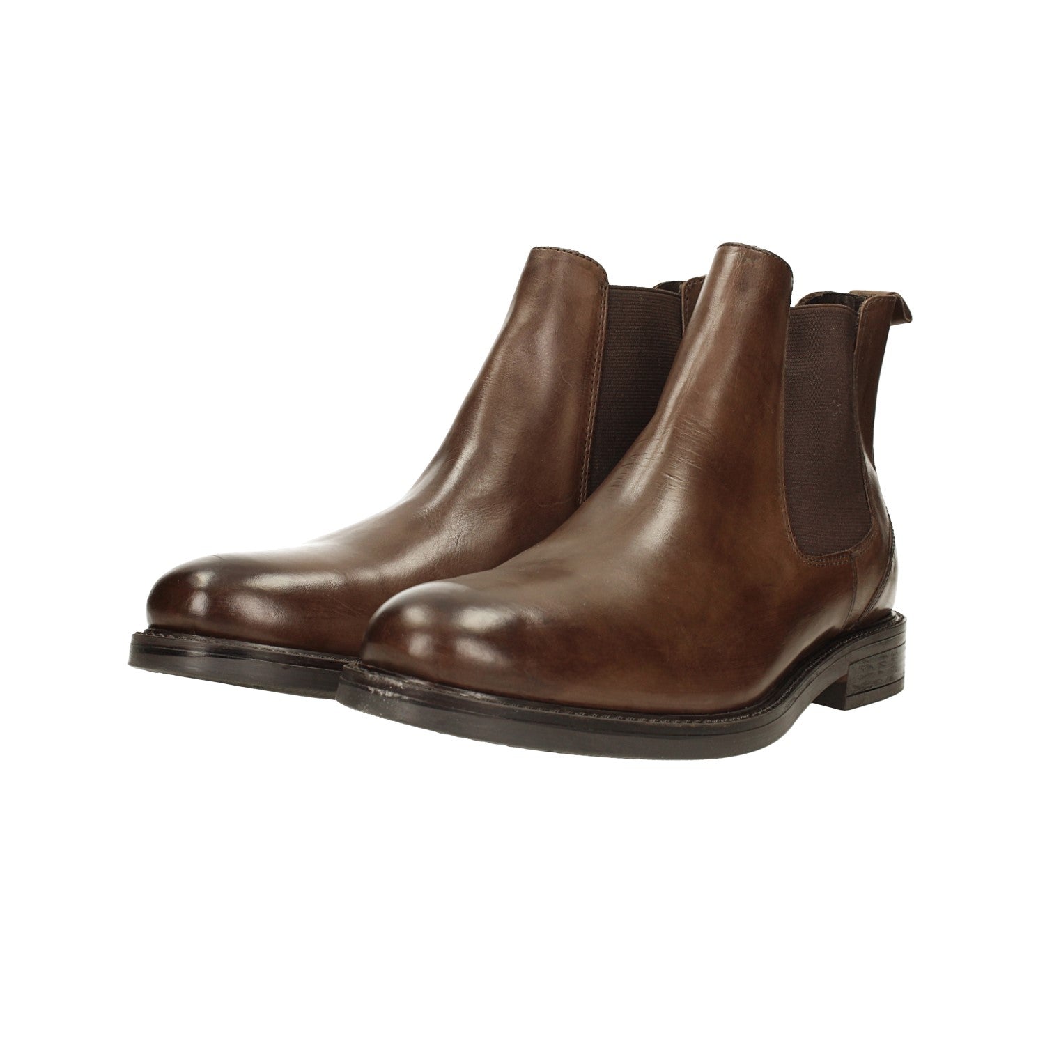 Stivaletti chelsea in vera pelle
