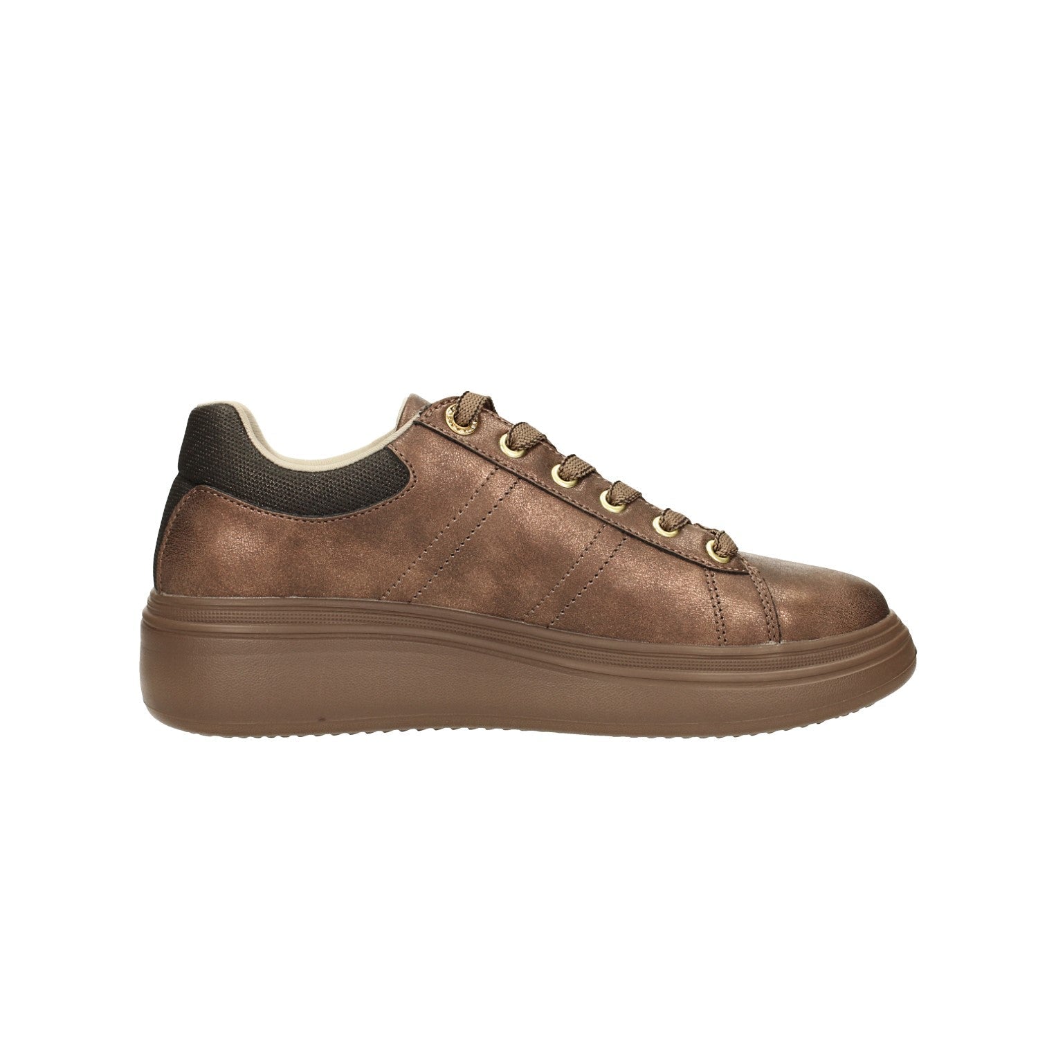 Sneakers total black. Tacco alto 4.5cm