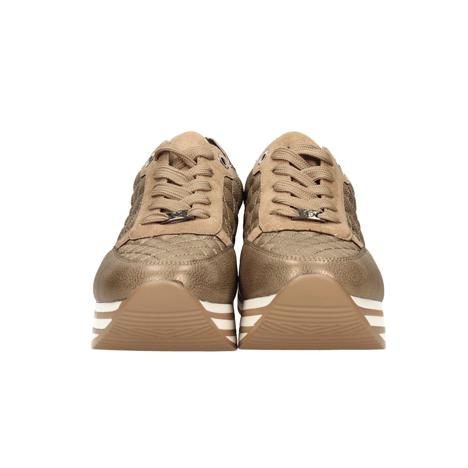 Sneakers metalassé con borchie