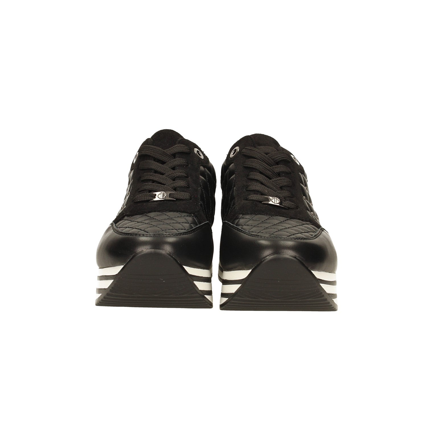 Sneakers metalassé con borchie