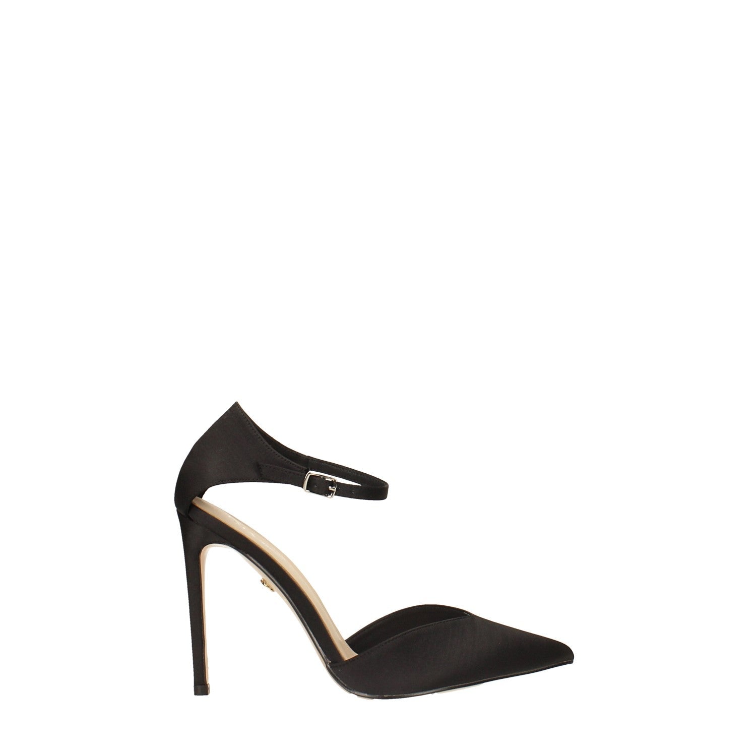 Décolleté in tessuto con tacco a stiletto alto 11cm