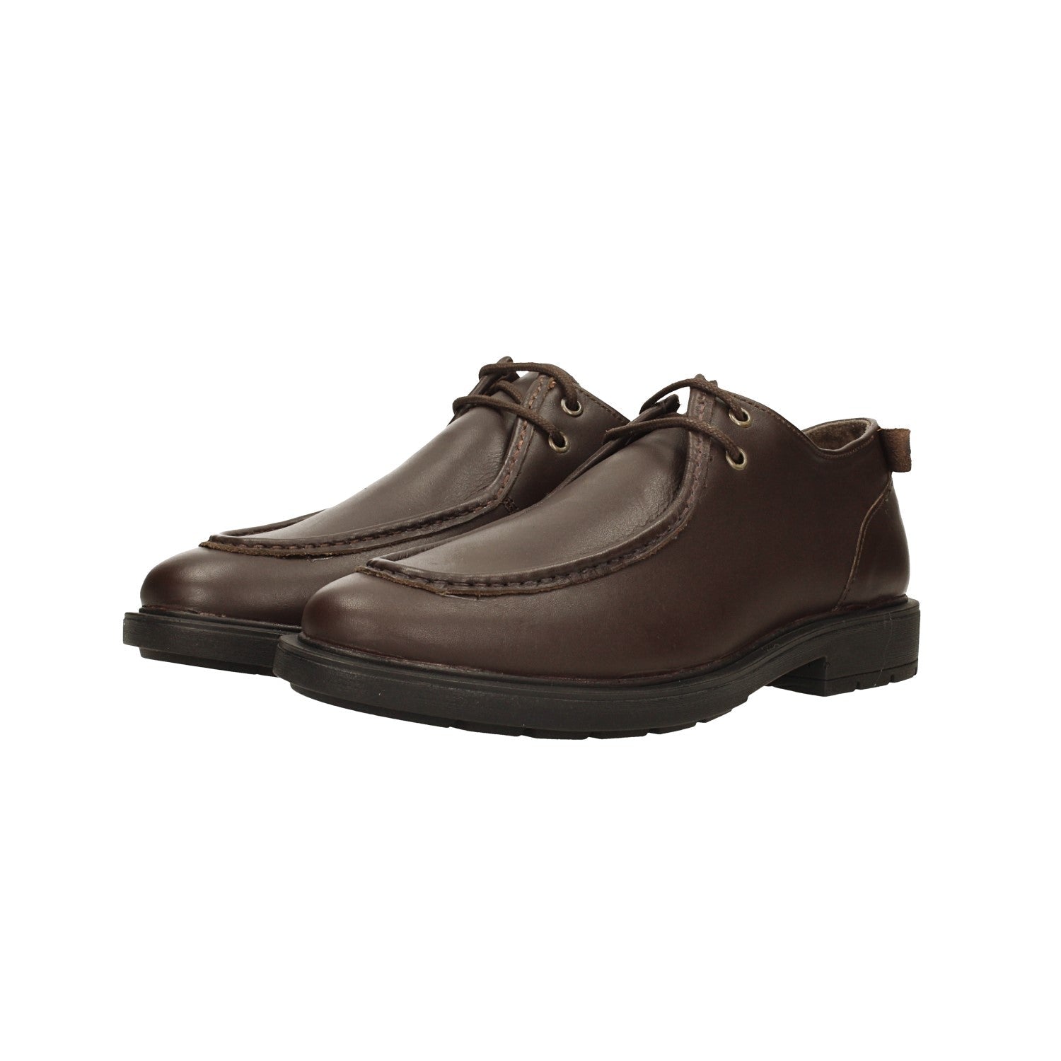 Wallabee in vera pelle