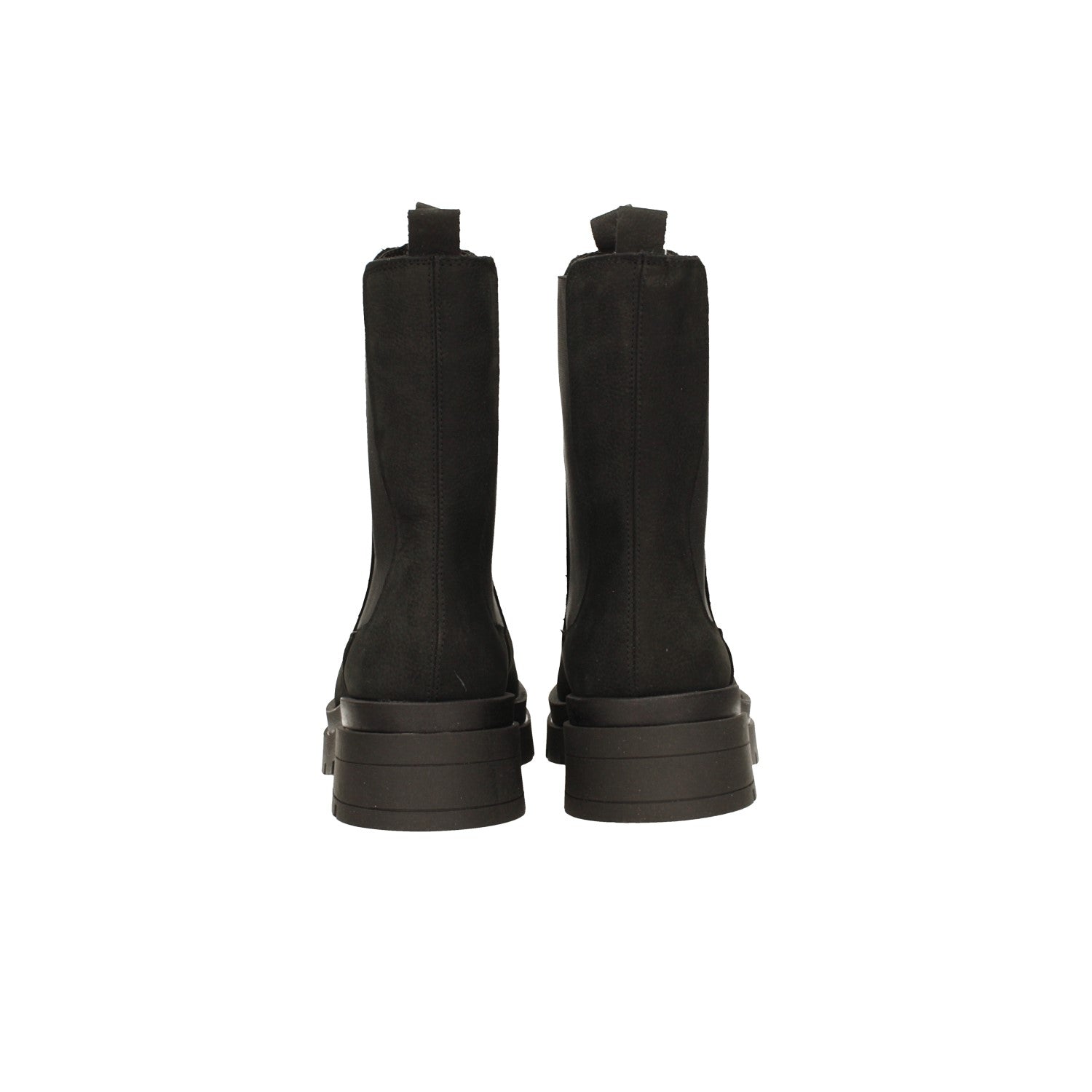 Stivaletti chelsea con suola carrarmato. Tacco alto 5cm