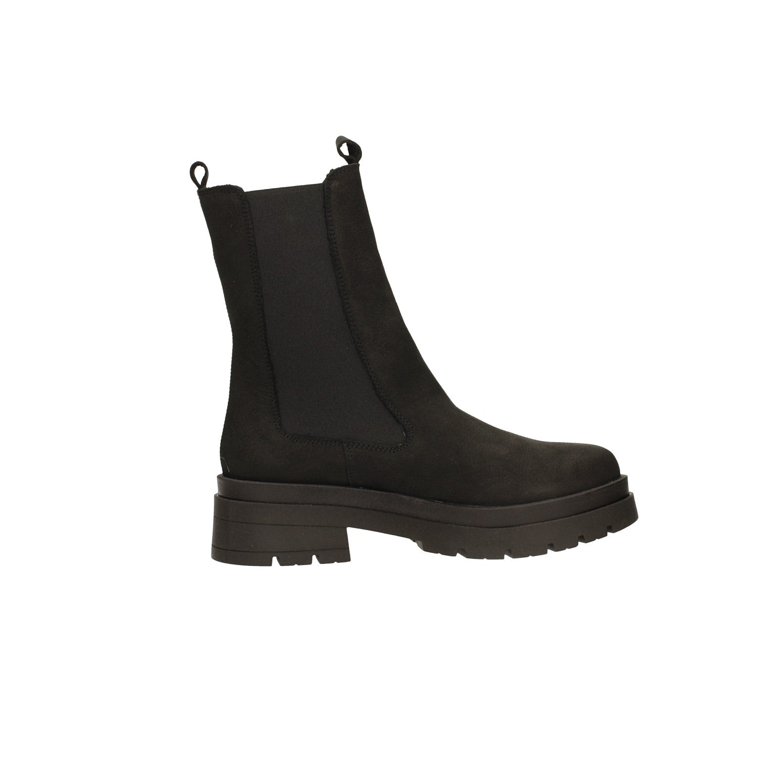 Stivaletti chelsea con suola carrarmato. Tacco alto 5cm