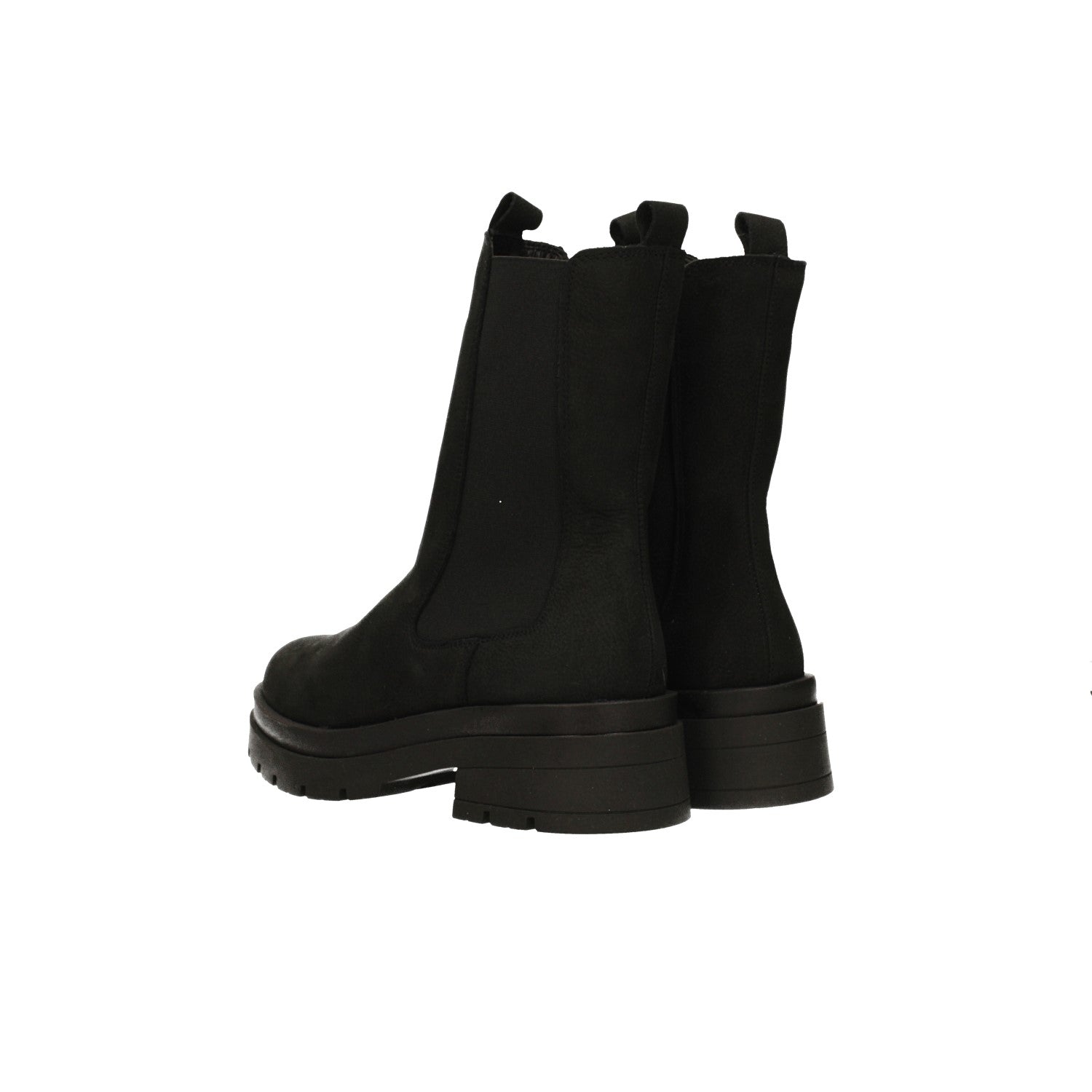 Stivaletti chelsea con suola carrarmato. Tacco alto 5cm