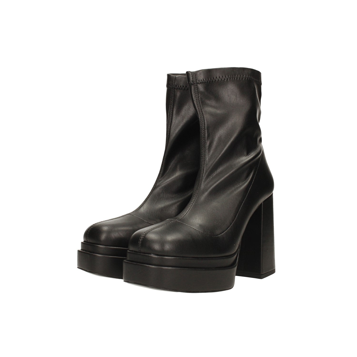 Stivaletti platform con doppio plateau. Made in Italy. Tacco alto 11cm