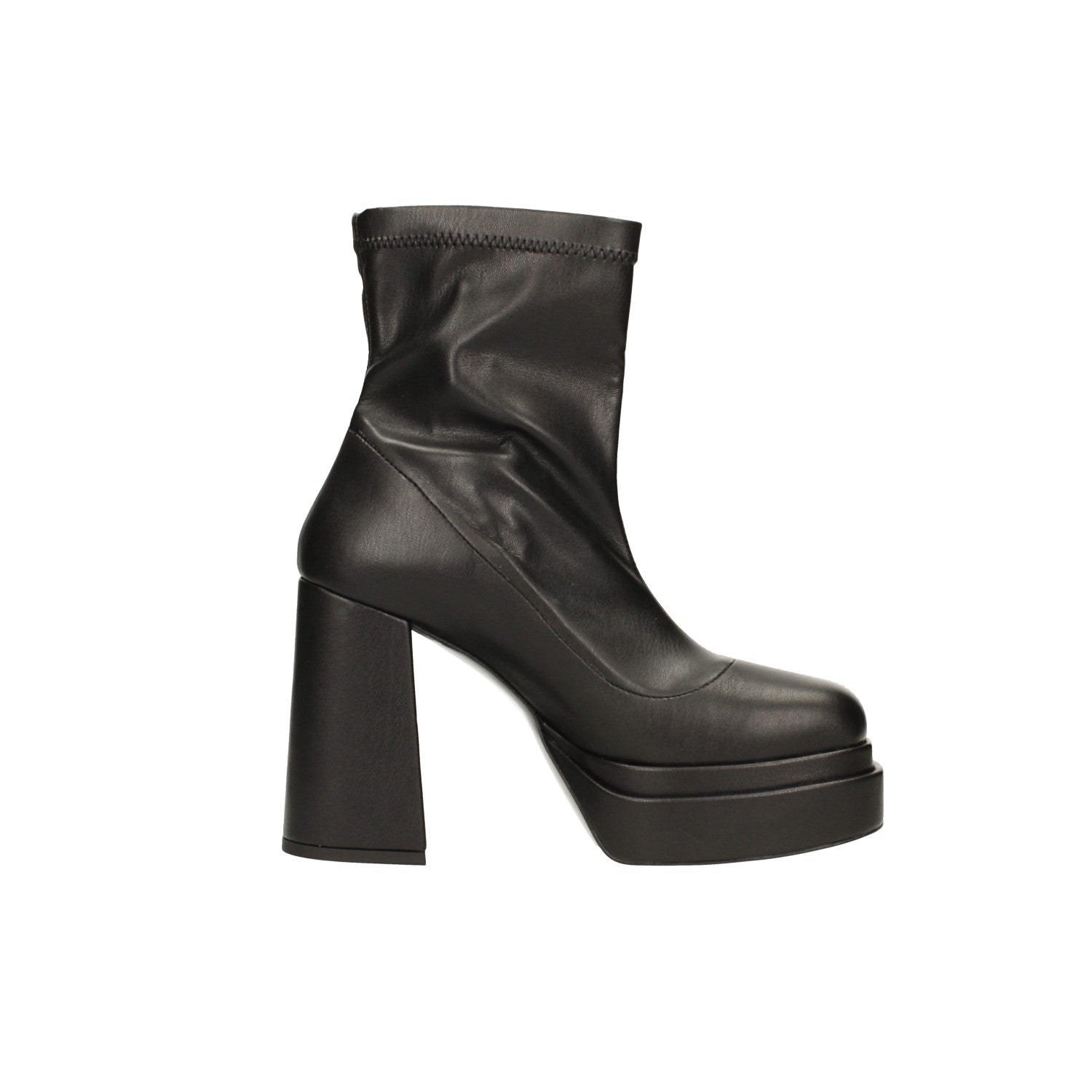 Stivaletti platform con doppio plateau. Made in Italy. Tacco alto 11cm