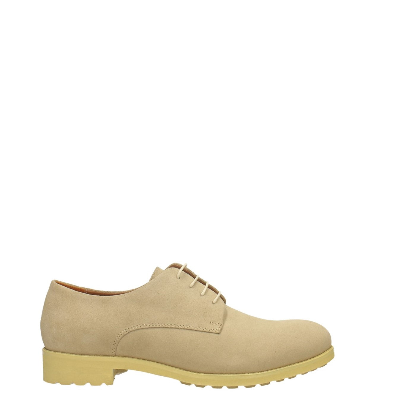 Derby in vera pelle. suola in gomma