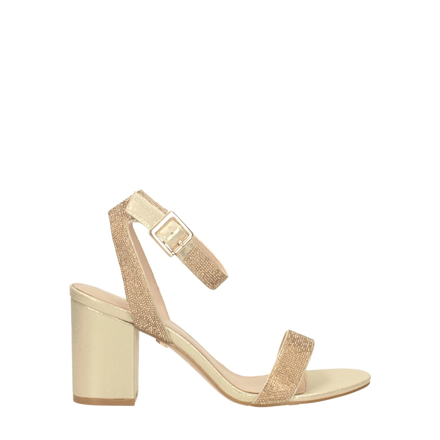 Sandali con strass. Tacco alto 8cm