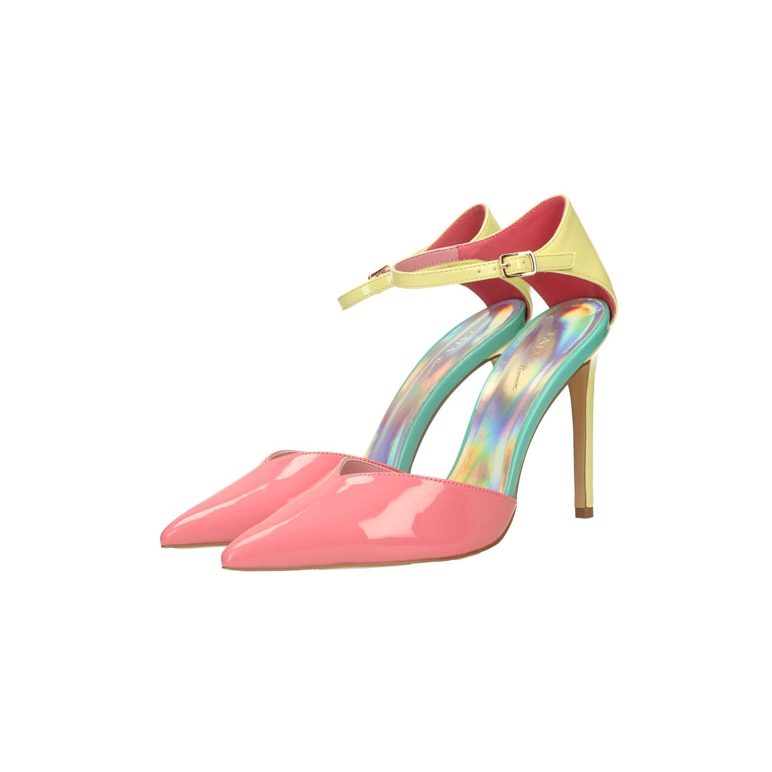 Décolleté lucide. Tacco a stiletto alto 11cm