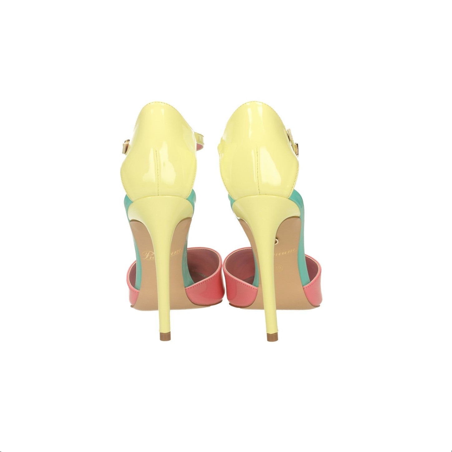Décolleté lucide. Tacco a stiletto alto 11cm