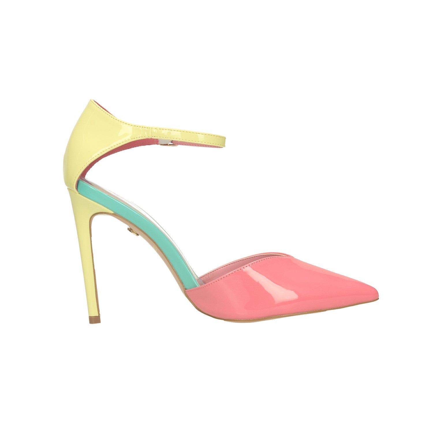 Décolleté lucide. Tacco a stiletto alto 11cm