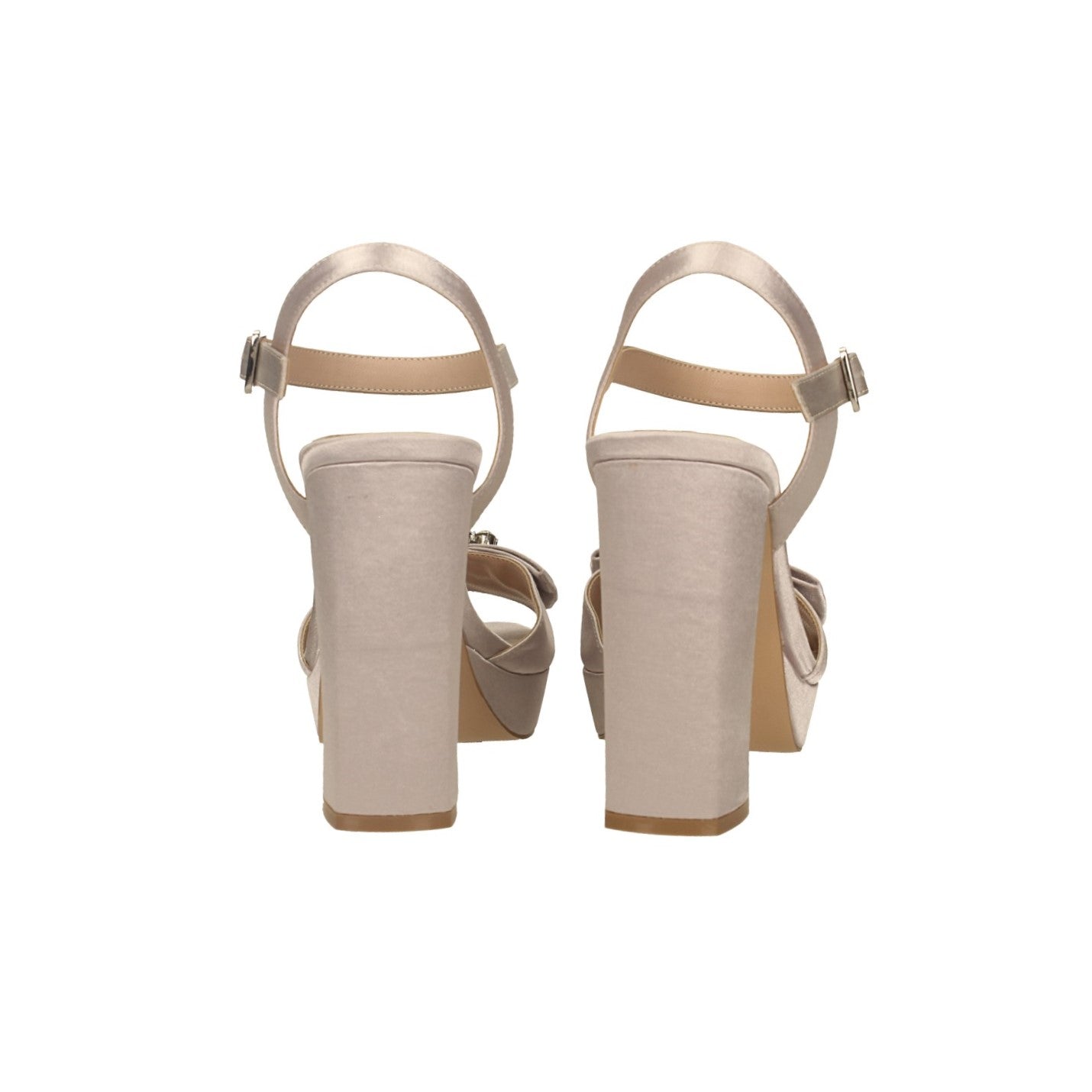 Sandali con fiocco. Tacco alto 11cm