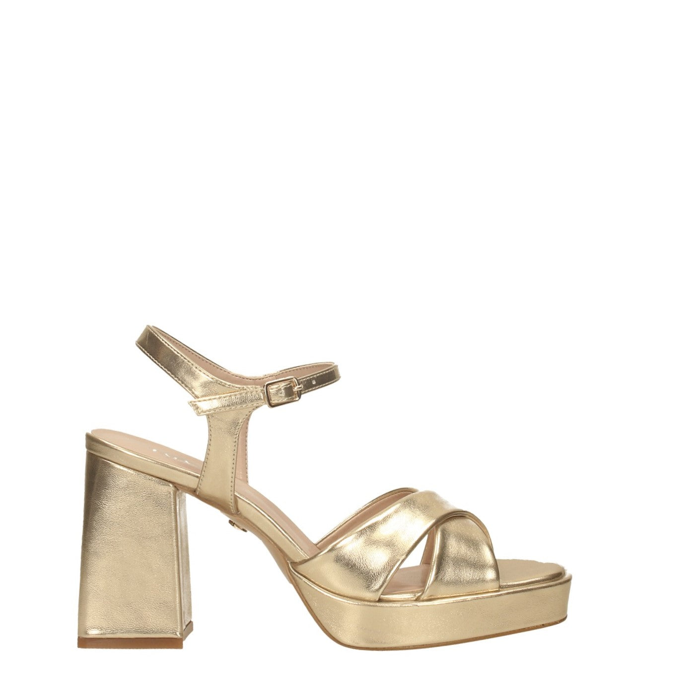Sandali con plateau. Tacco alto 9cm