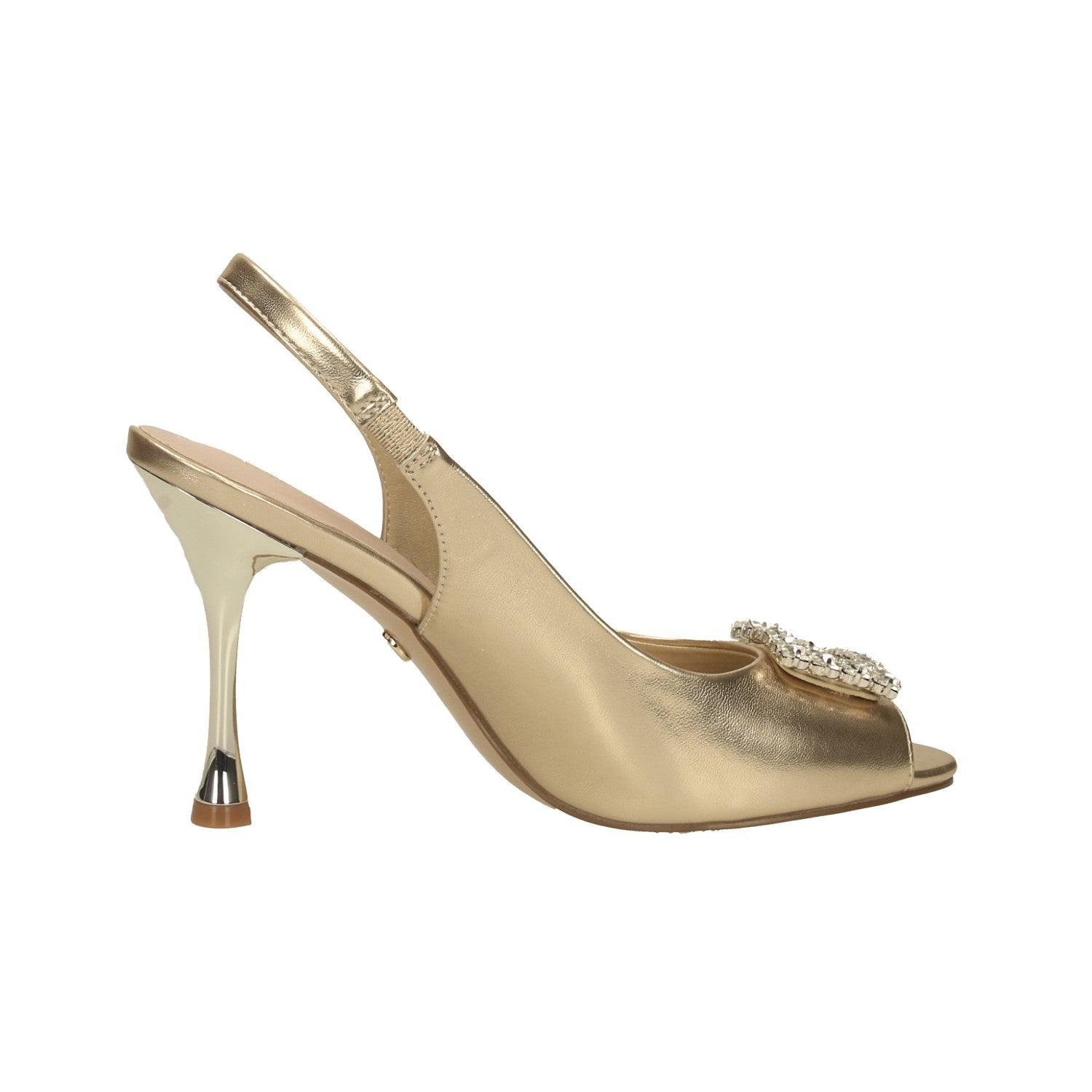 Décolleté gioiello. Tacco alto 7cm