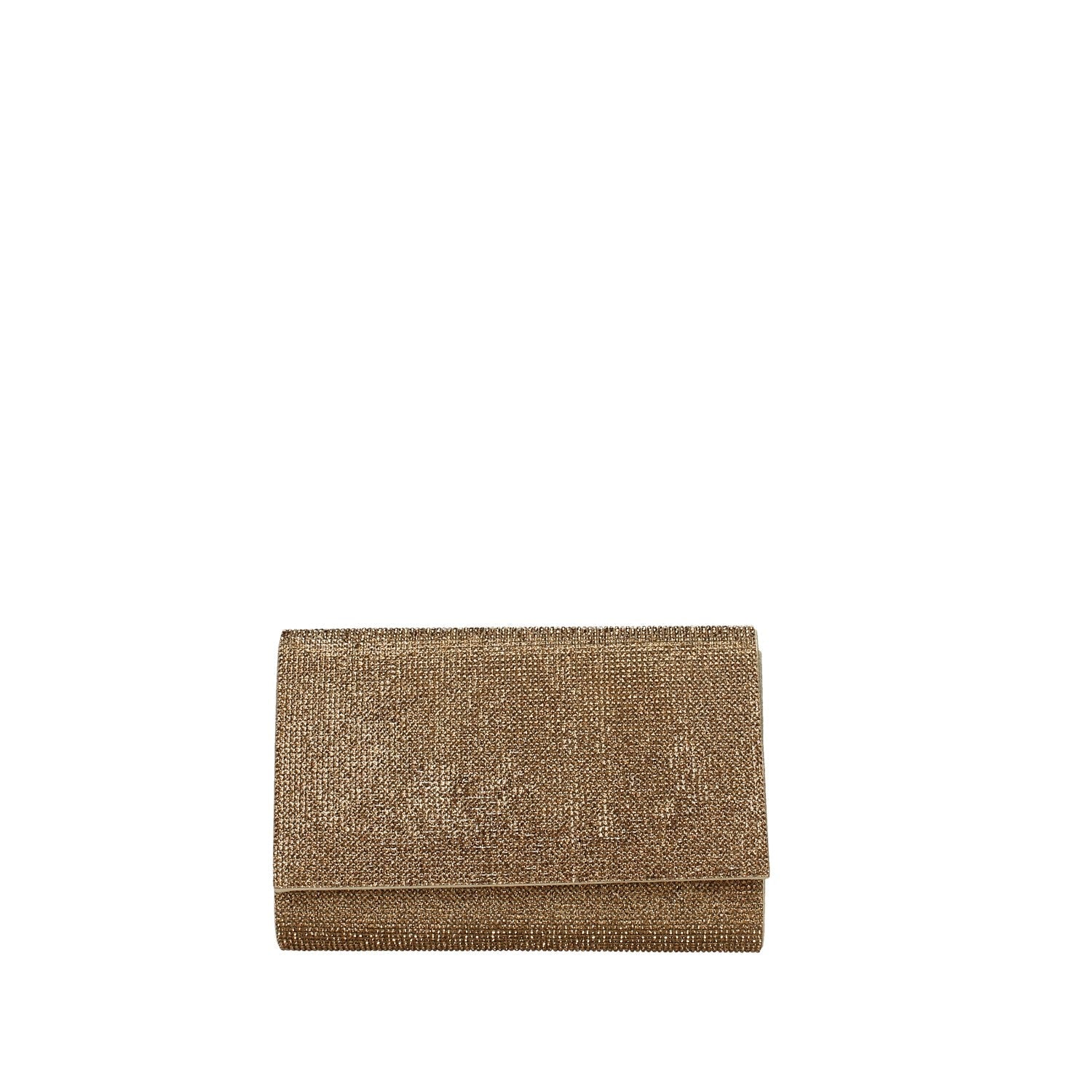 Pochette Clutch con strass