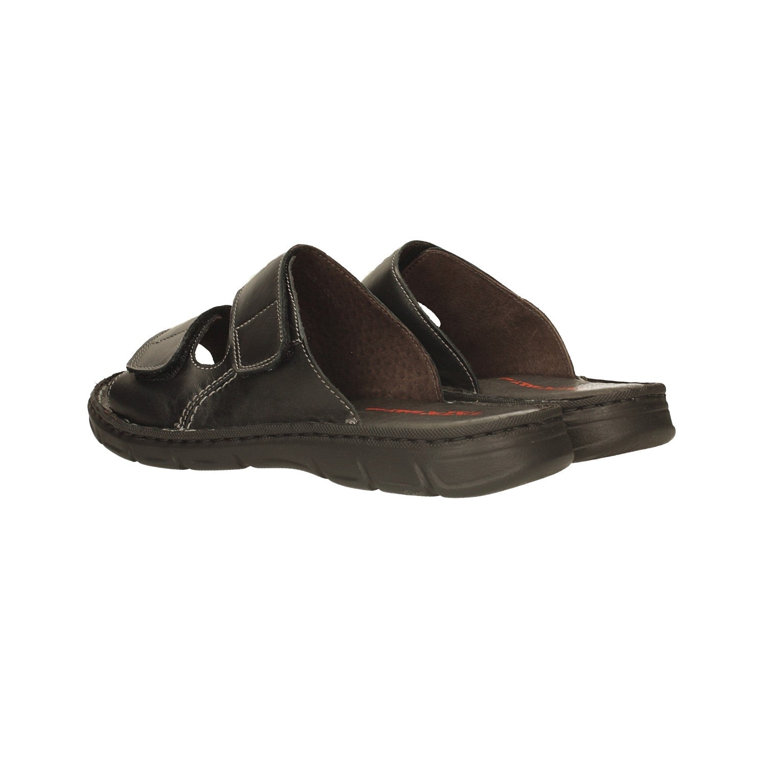 Sandali comfort con fascette a strappo