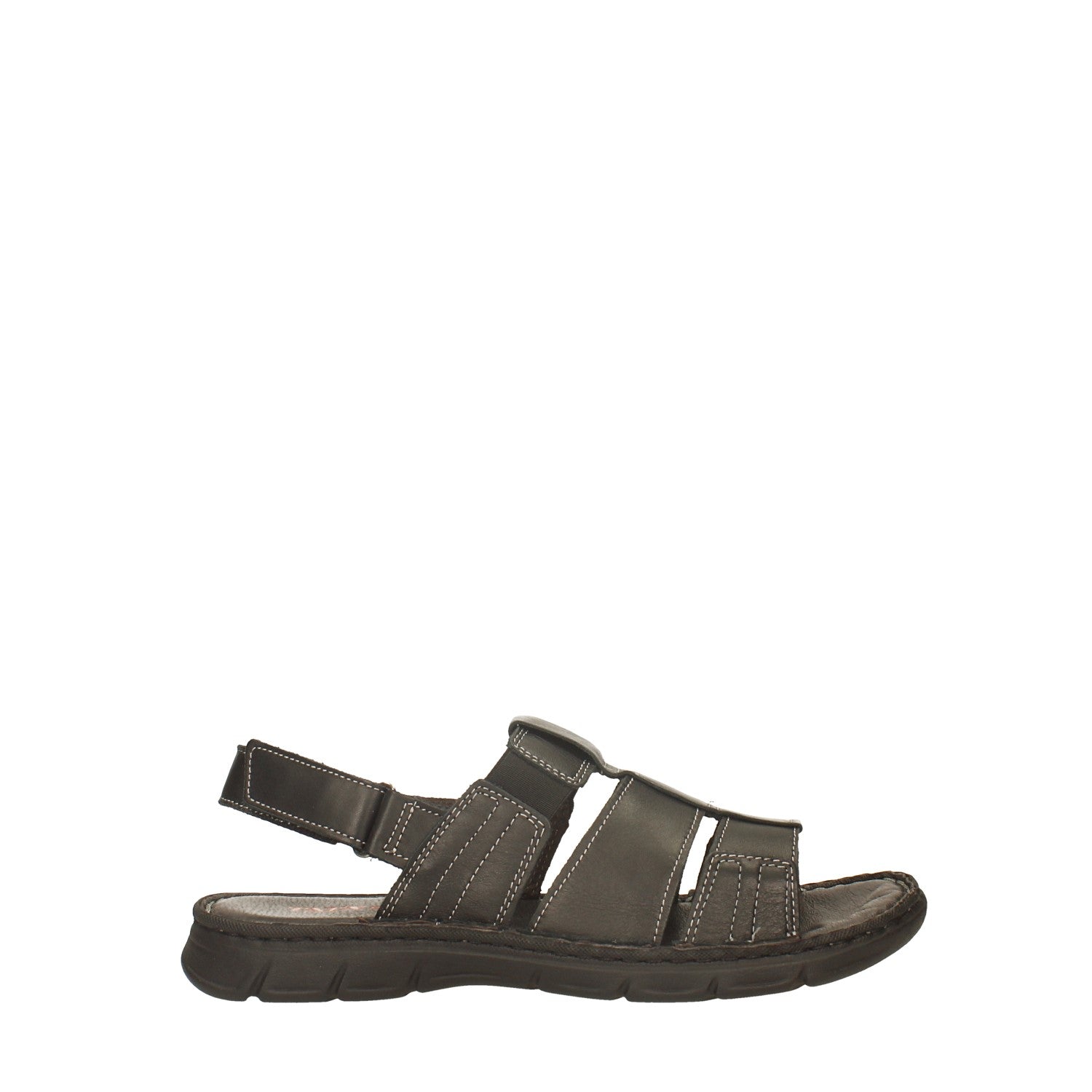 Sandali comfort con chiusura a strappo