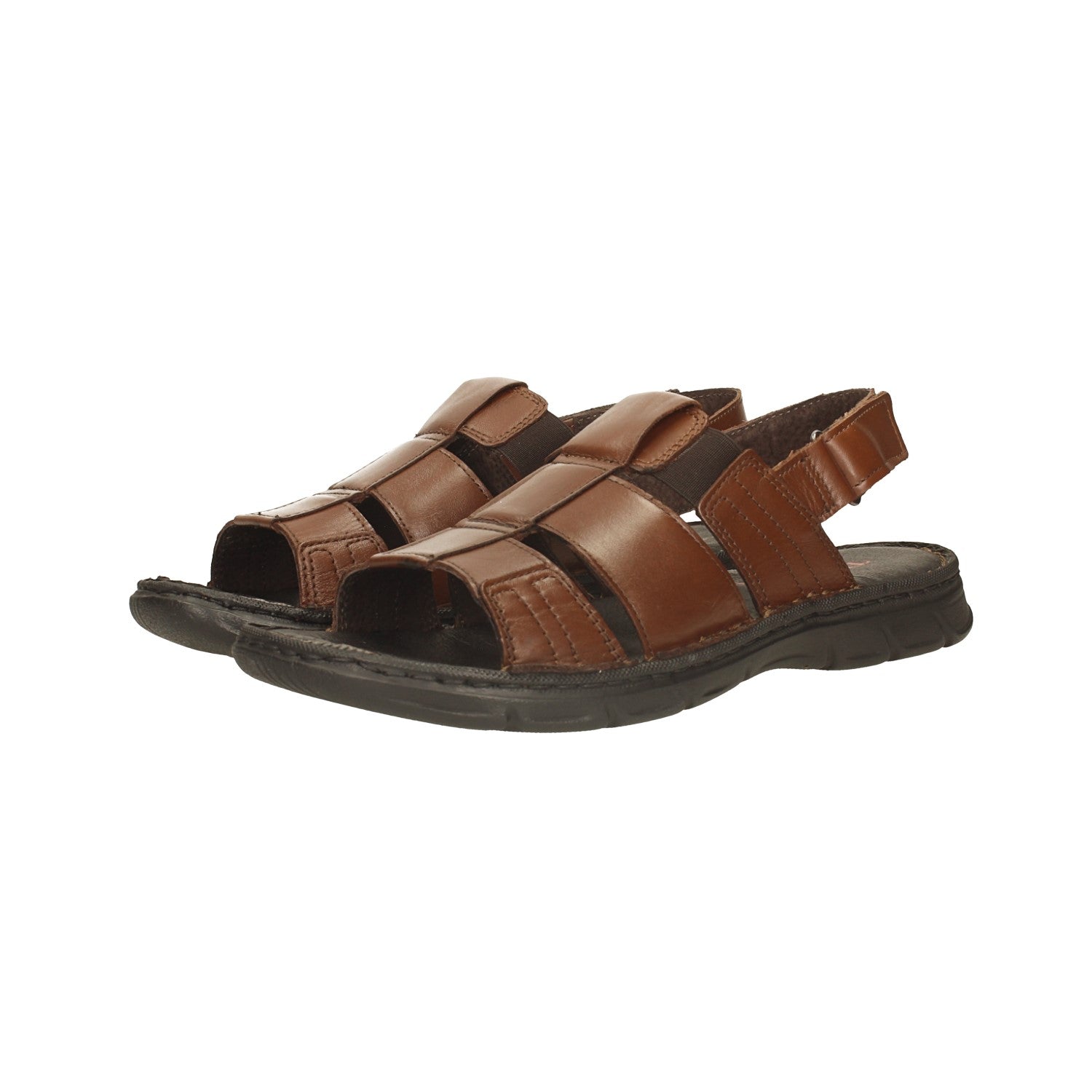 Sandali comfort con chiusura a strappo