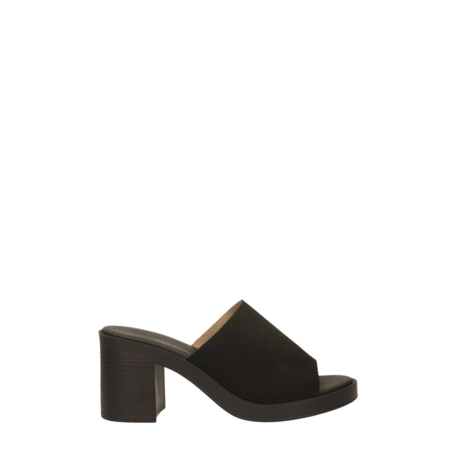 Sandali in vero suede. Made in Italy. Tacco alto 7.5cm