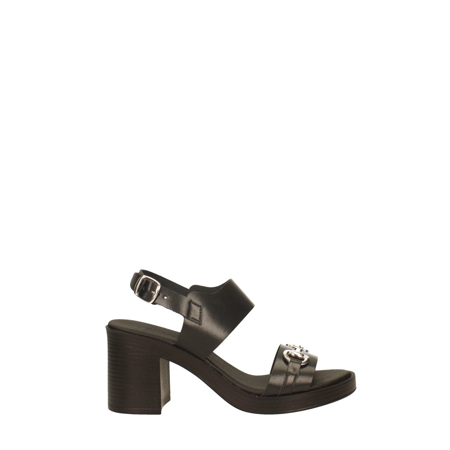 Sandali con morsetto. Made in Italy. Tacco alto 7 cm