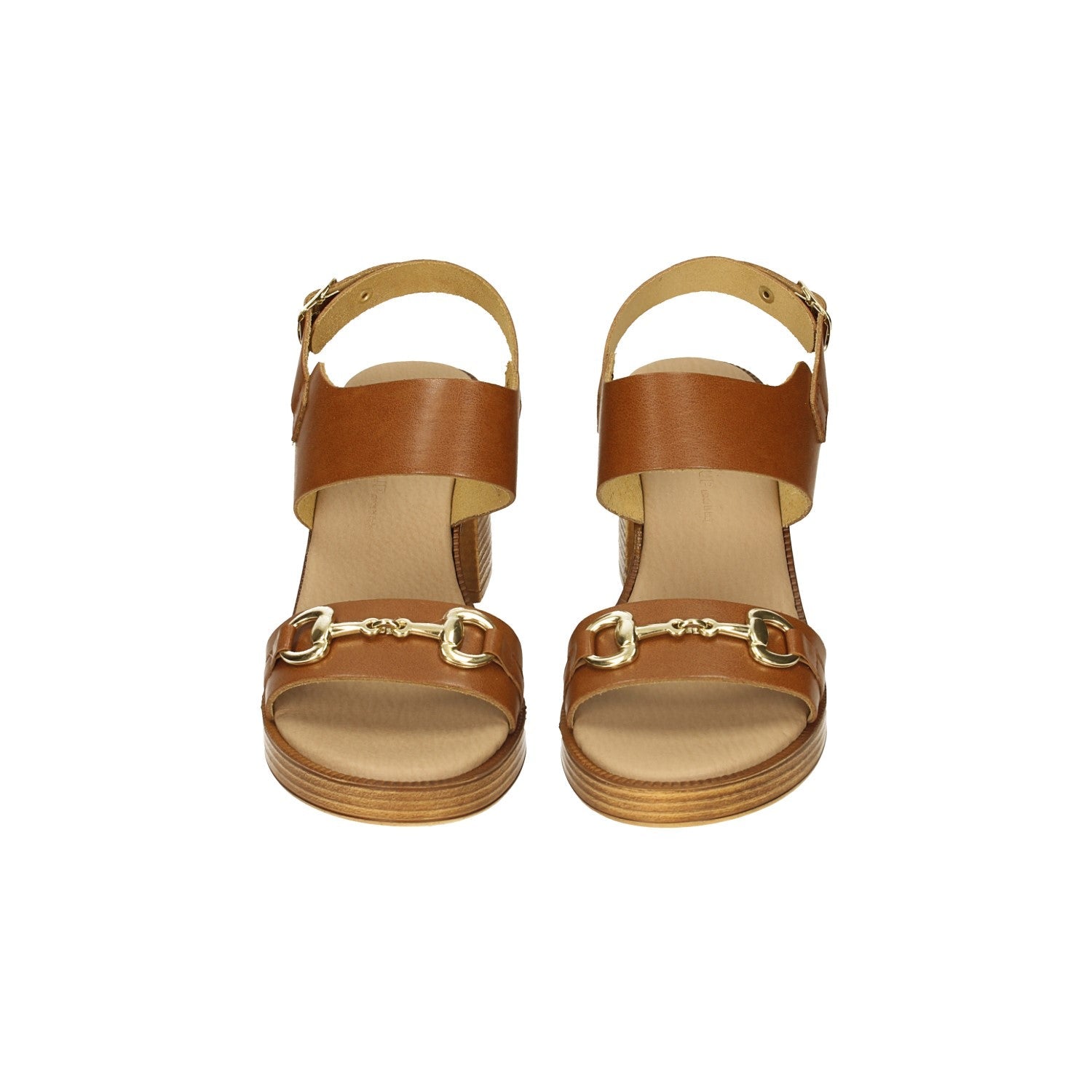 Sandali con morsetto. Made in Italy. Tacco alto 7 cm