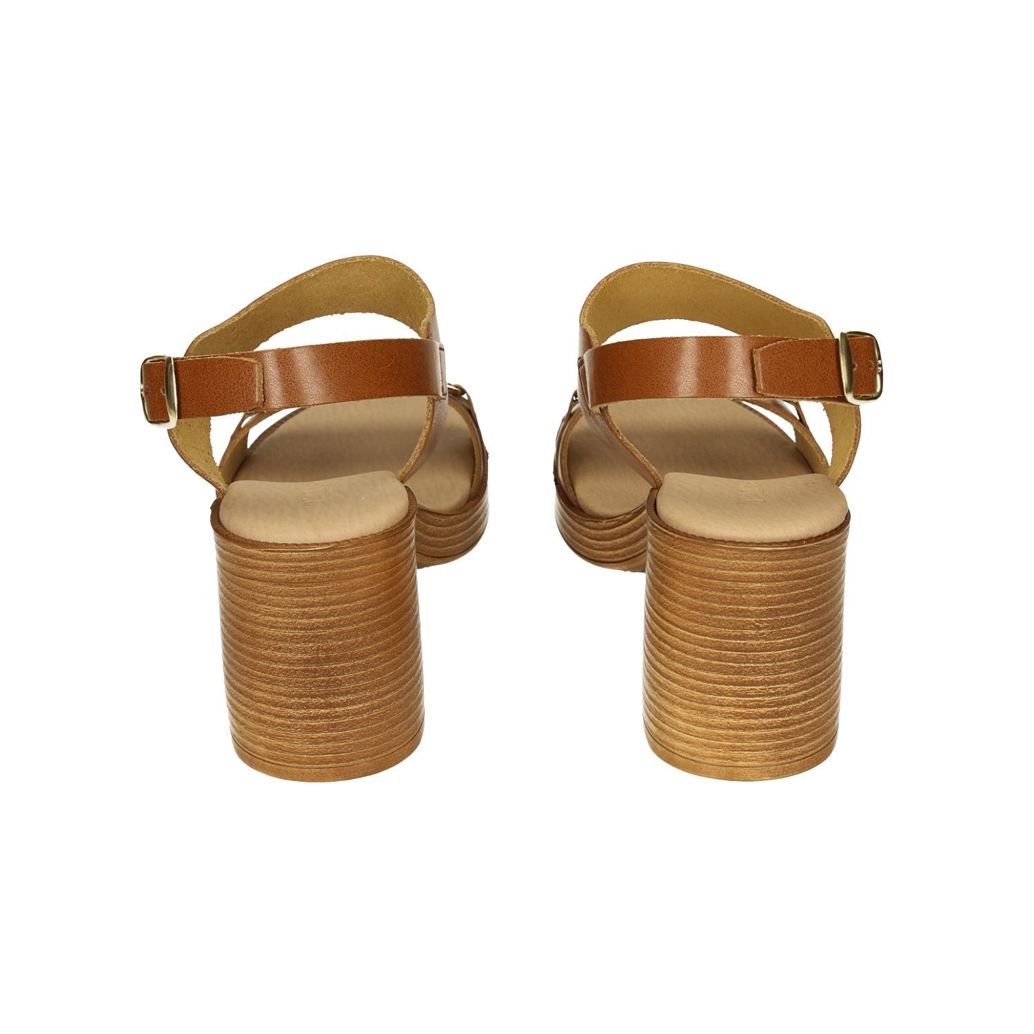 Sandali con morsetto. Made in Italy. Tacco alto 7 cm