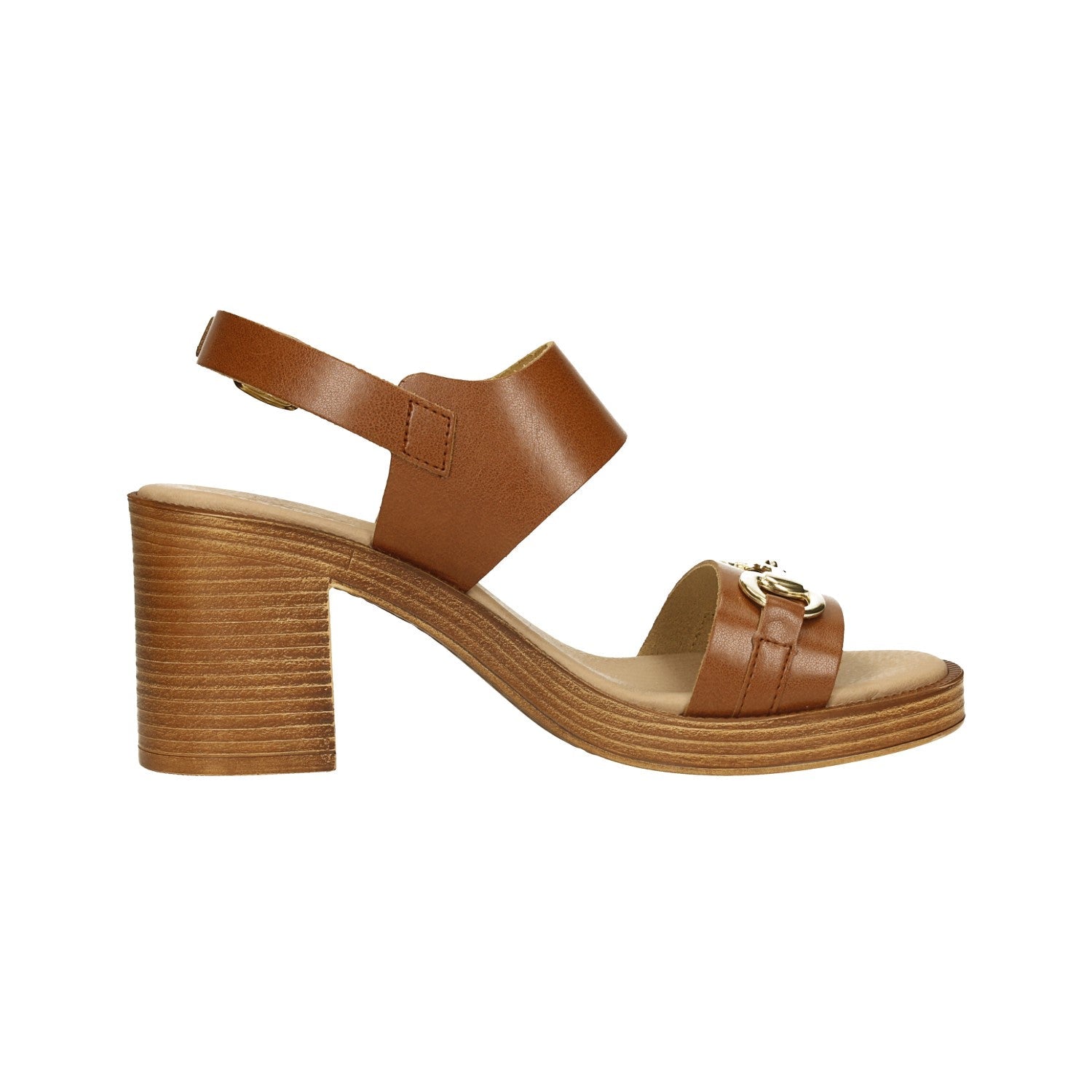 Sandali con morsetto. Made in Italy. Tacco alto 7 cm