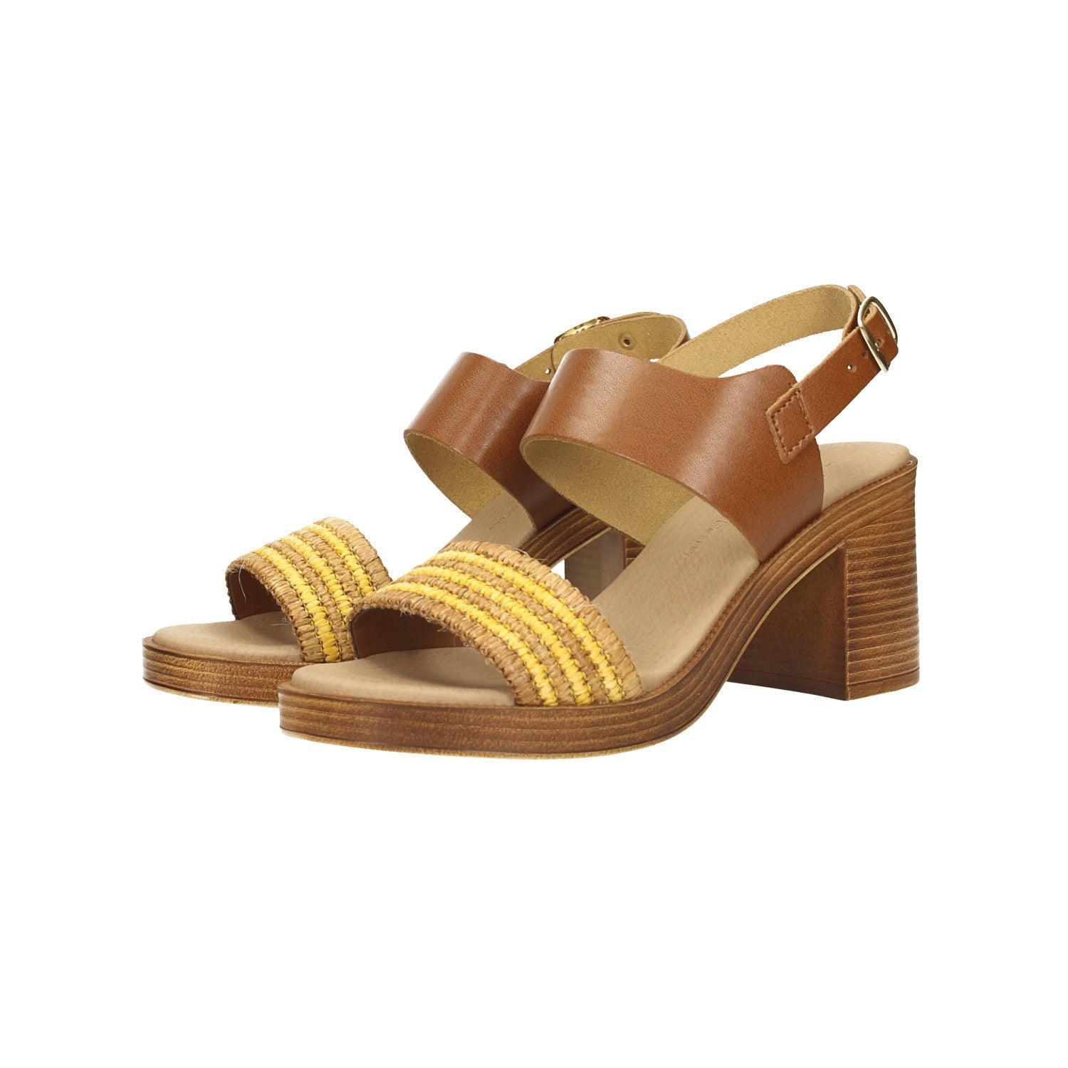 Sandali in corda. Made in Italy. Tacco alto 7 cm
