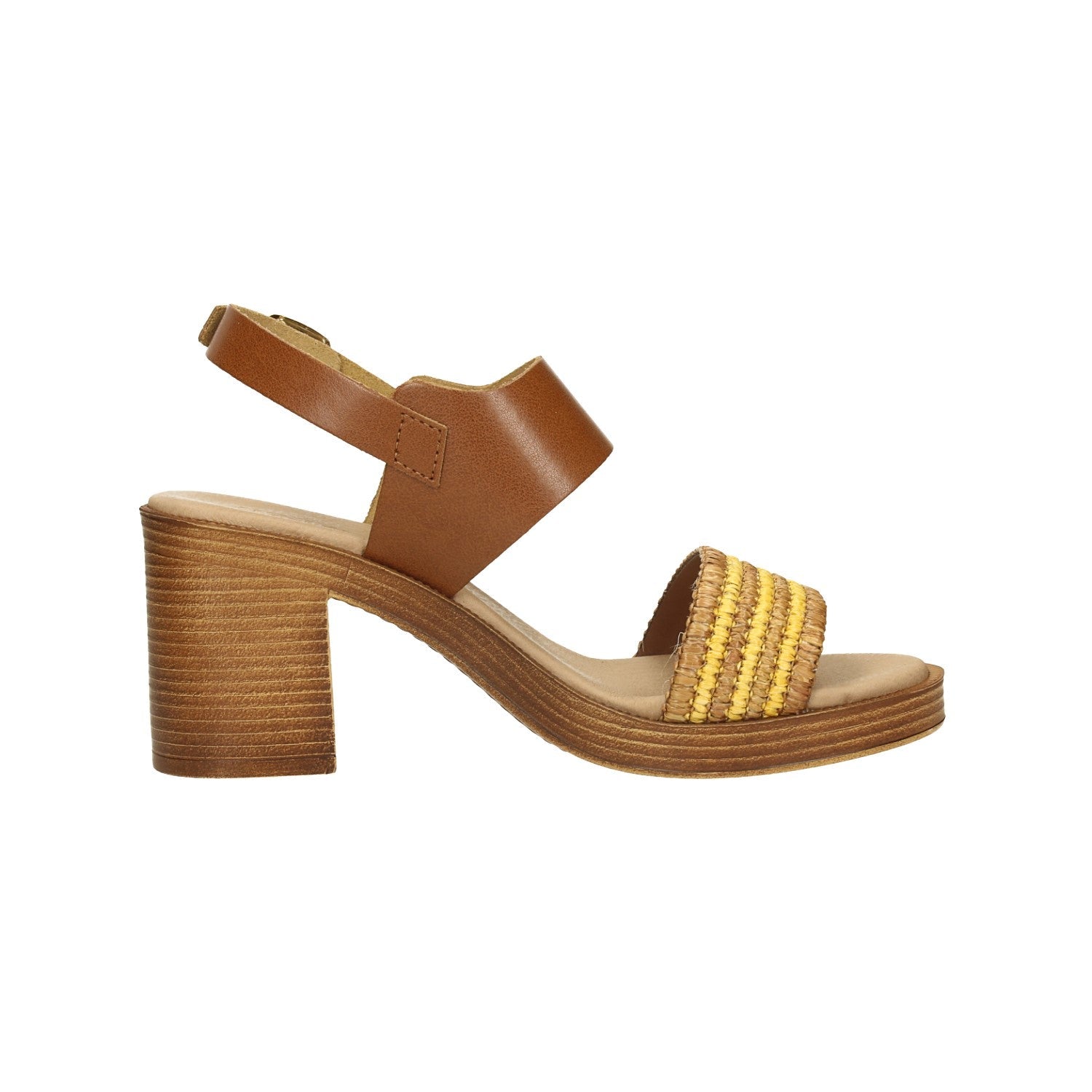 Sandali in corda. Made in Italy. Tacco alto 7 cm
