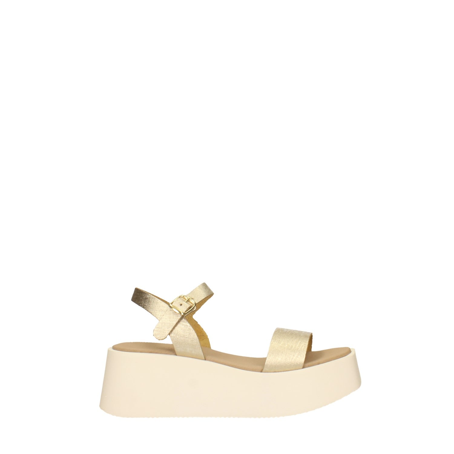 Sandali flatform incrociati. Tacco alto 6cm