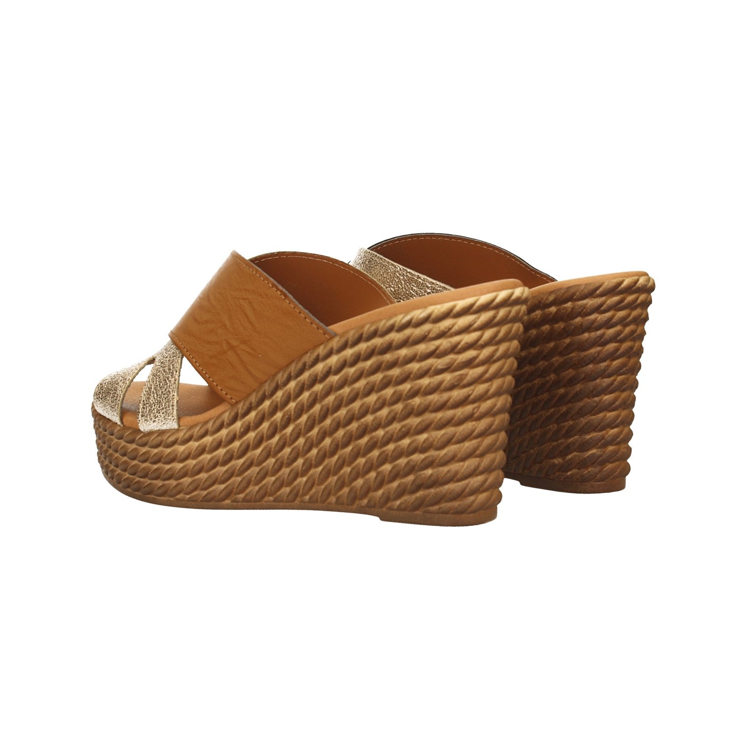 Sandali con fascia glitterata. Made in Italy. Tacco alto 9cm