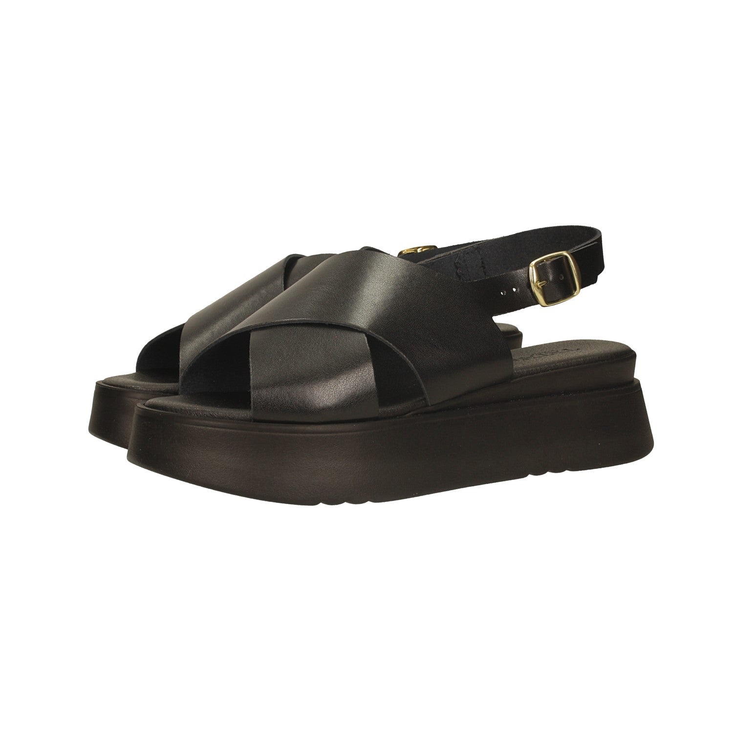 Sandali in vera pelle. Made in Italy. Tacco alto 5cm