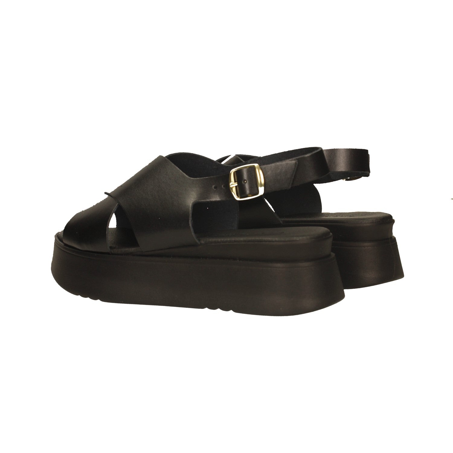 Sandali in vera pelle. Made in Italy. Tacco alto 5cm