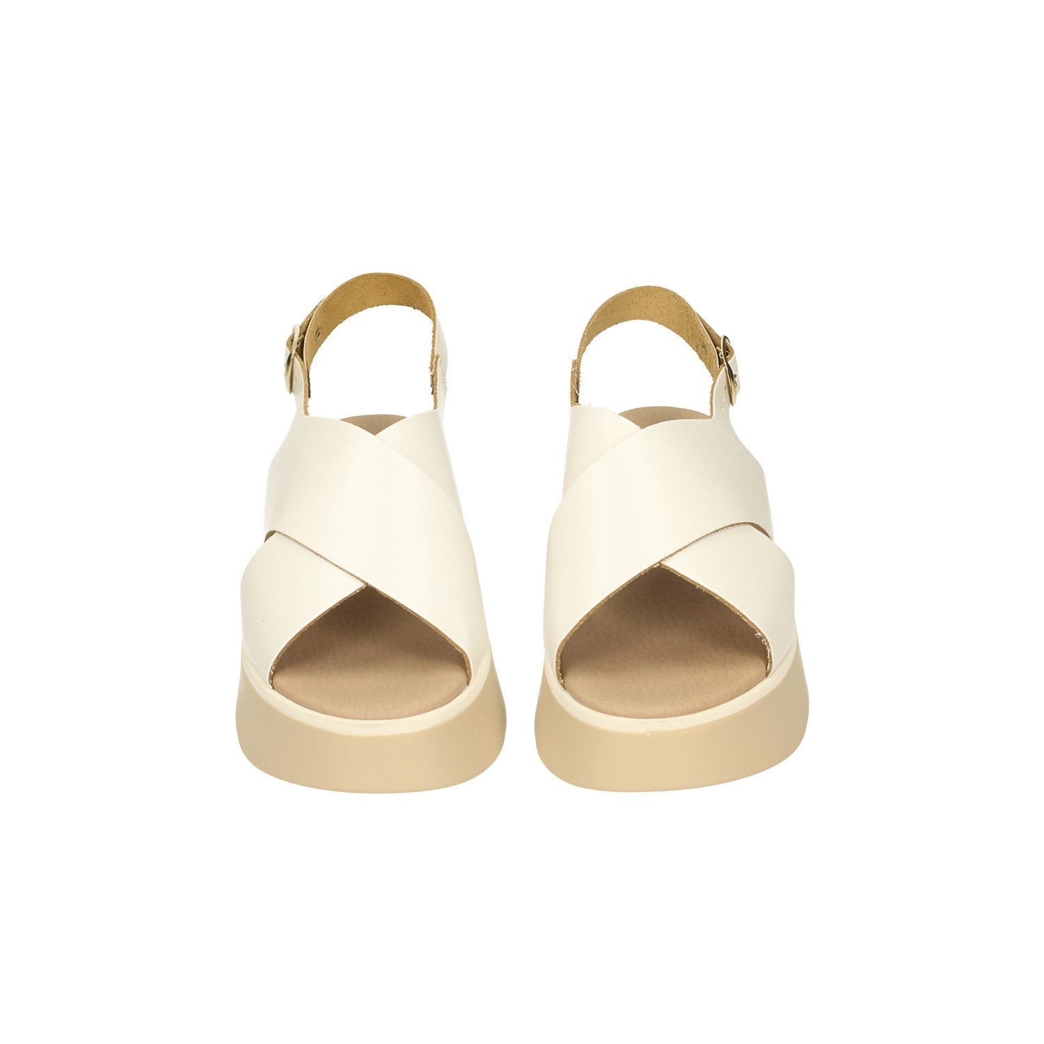 Sandali in vera pelle. Made in Italy. Tacco alto 5cm