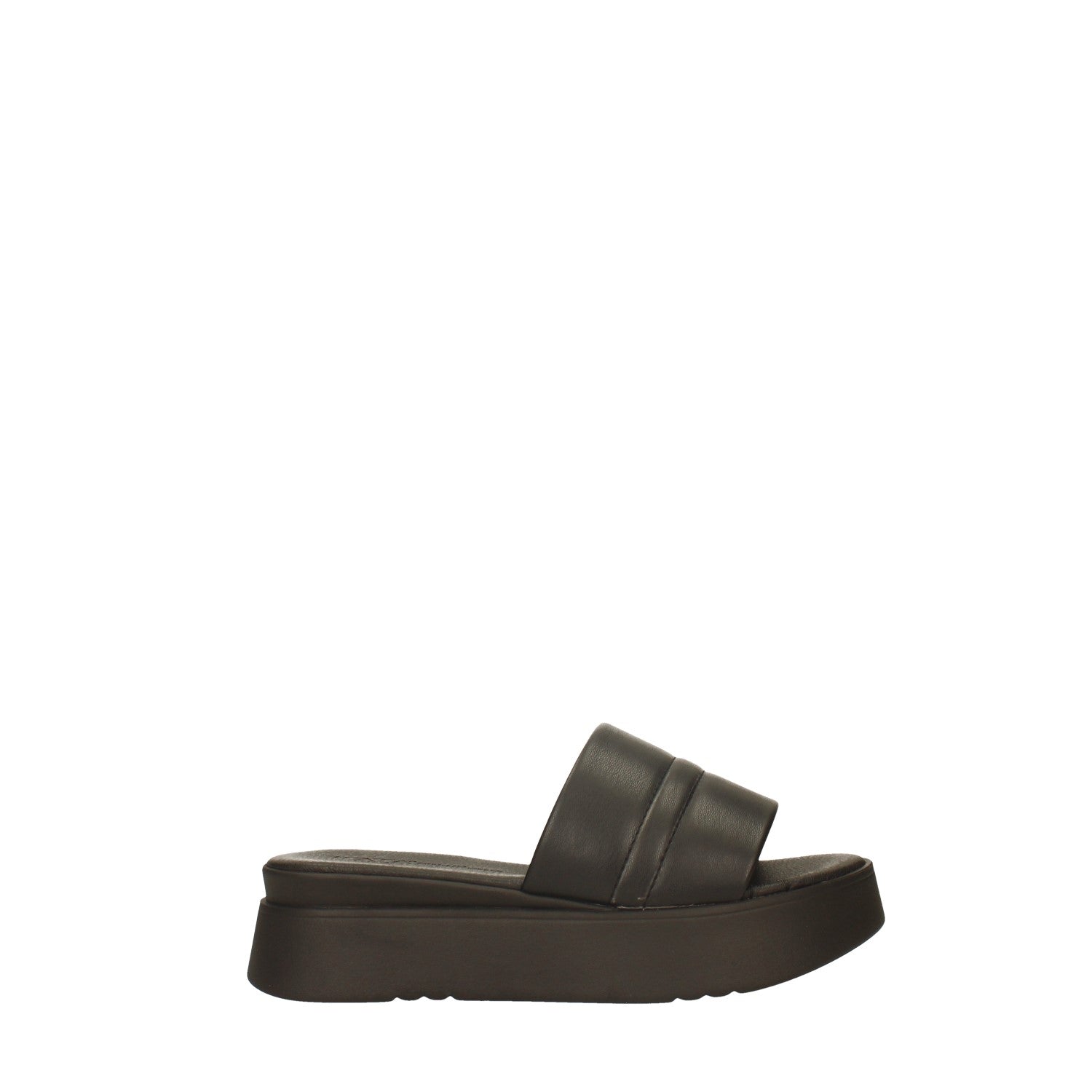 Sandali con zeppa. Tacco alto 3cm