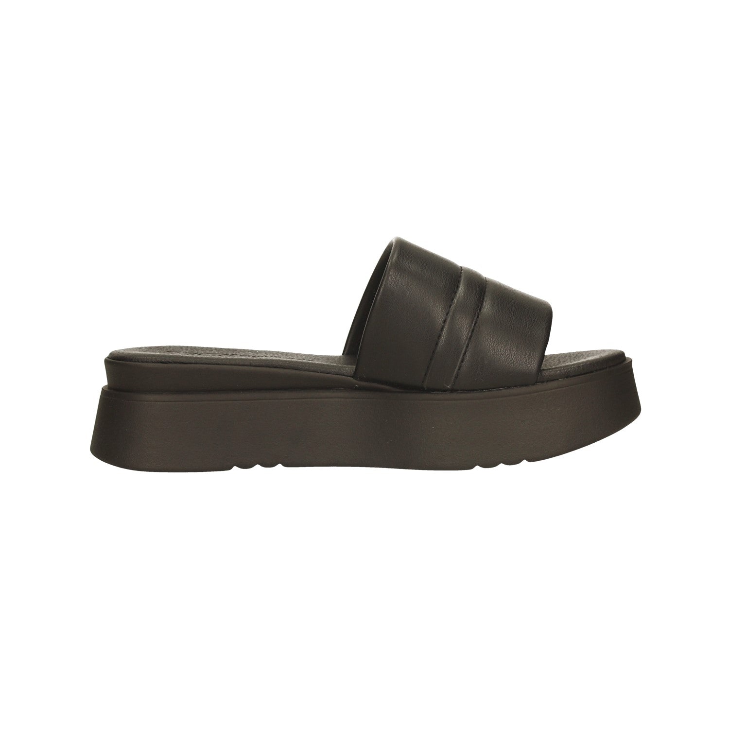 Sandali con zeppa. Tacco alto 3cm