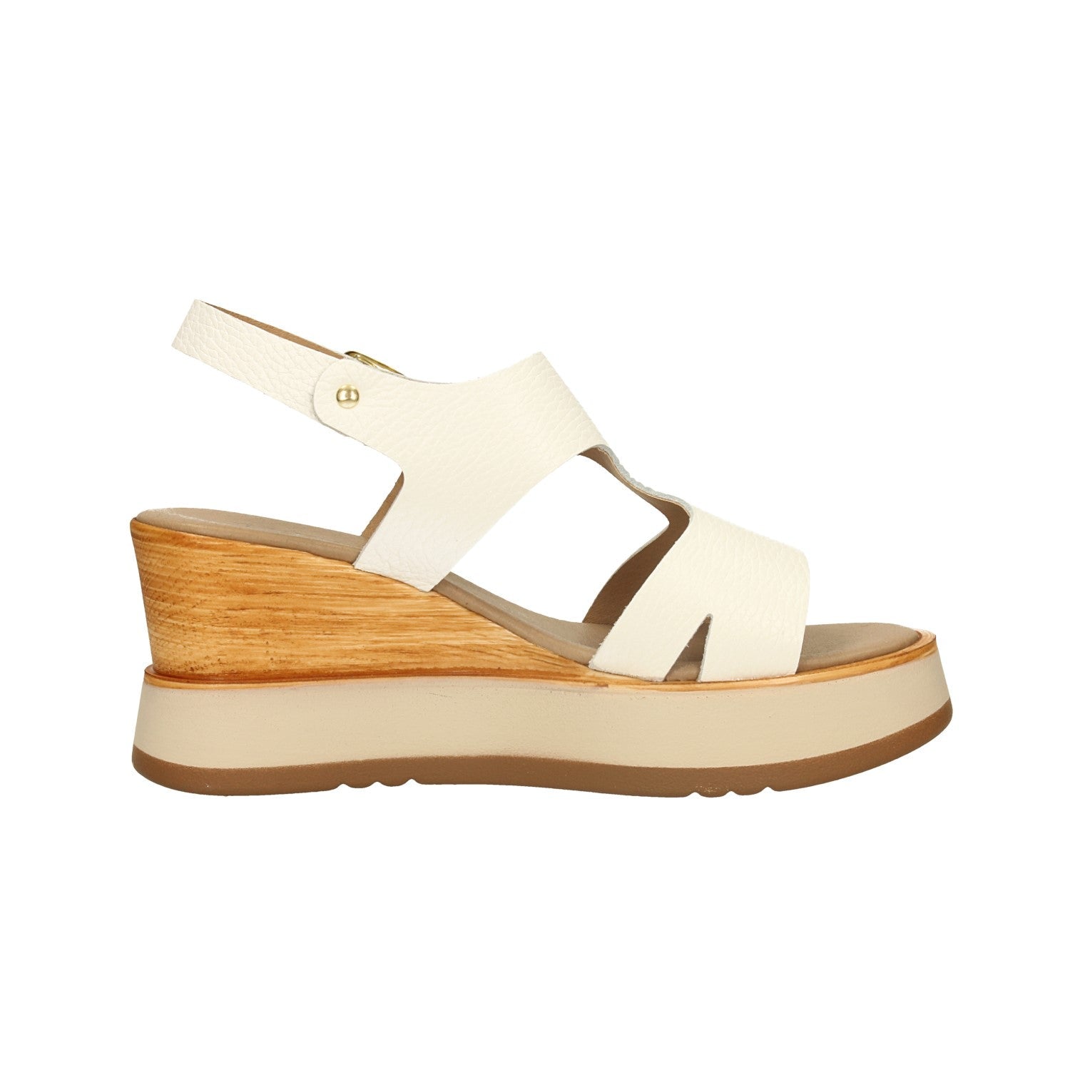 Sandali in vera pelle. Made in Italy. Tacco alto 7.5cm