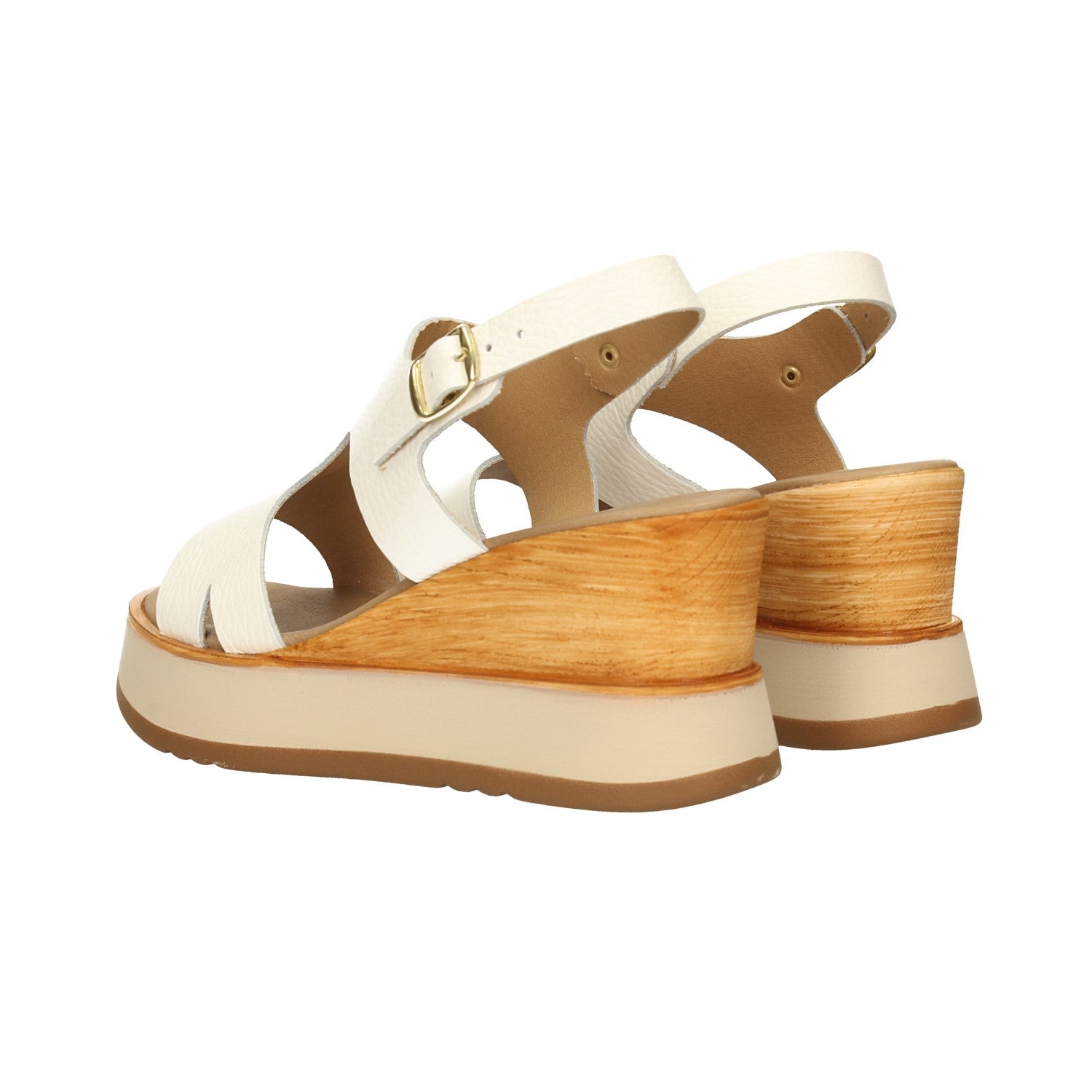 Sandali in vera pelle. Made in Italy. Tacco alto 7.5cm