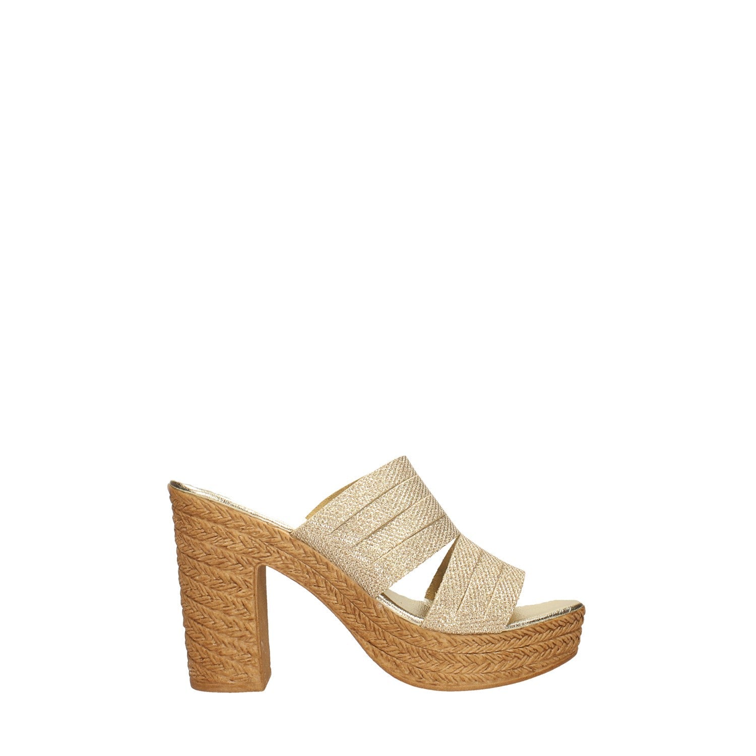 Sandali con glitter. Made in Italy. Tacco alto 10cm