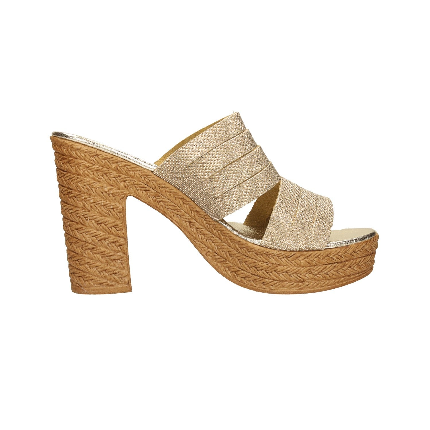 Sandali con glitter. Made in Italy. Tacco alto 10cm