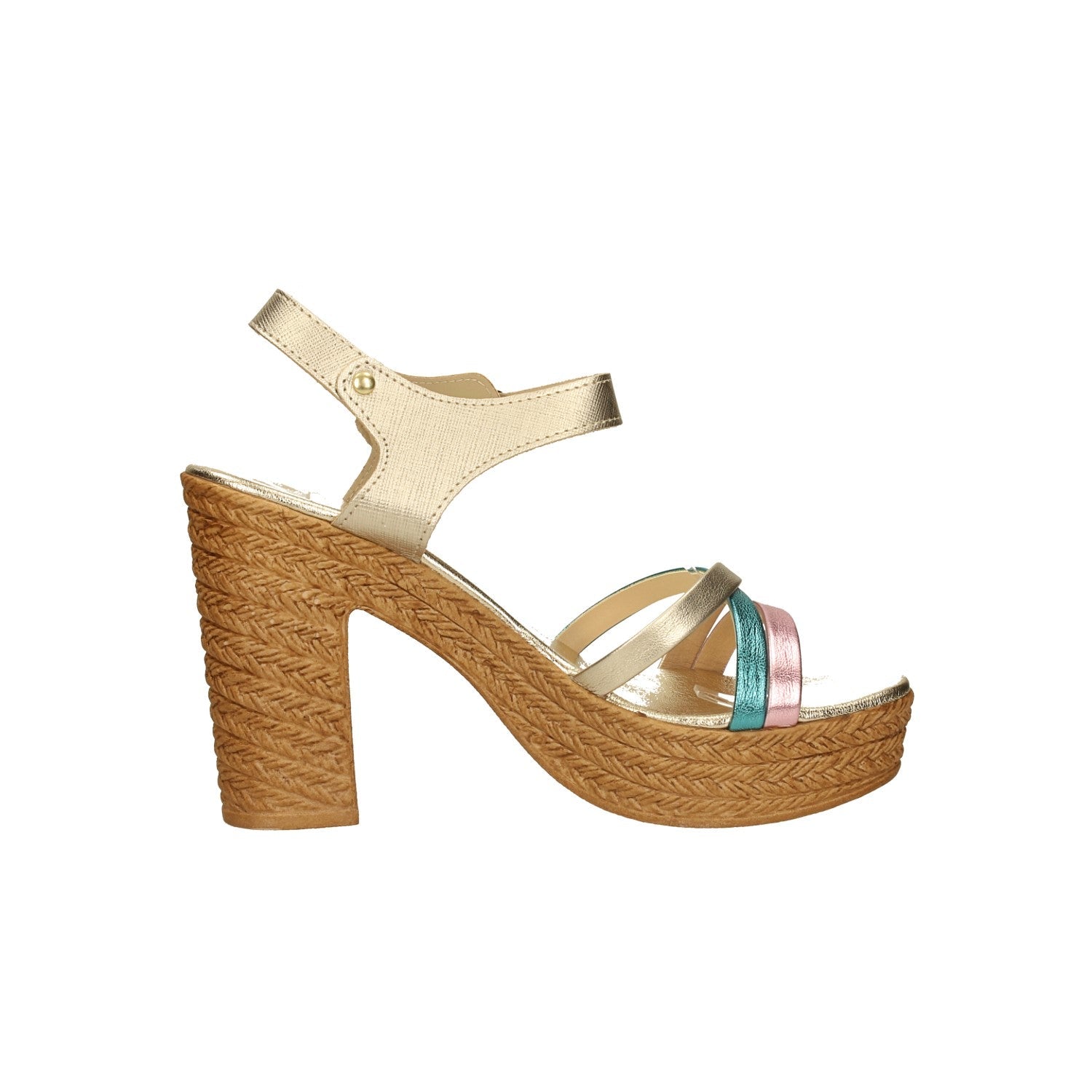 Sandali in vera pelle. Made in Italy. Tacco alto 11cm