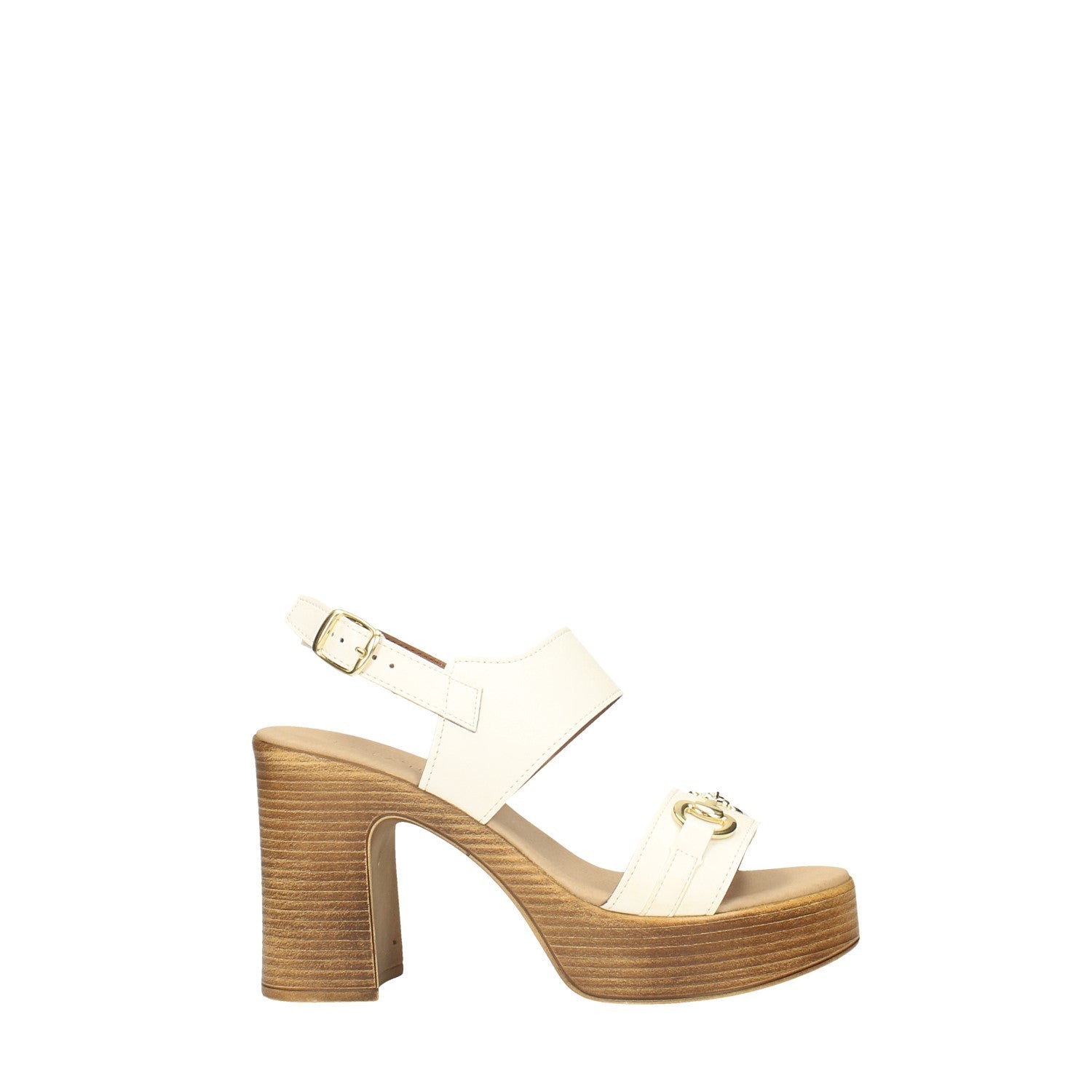 Sandali con morsetto. Made in Italy. Tacco alto 10cm