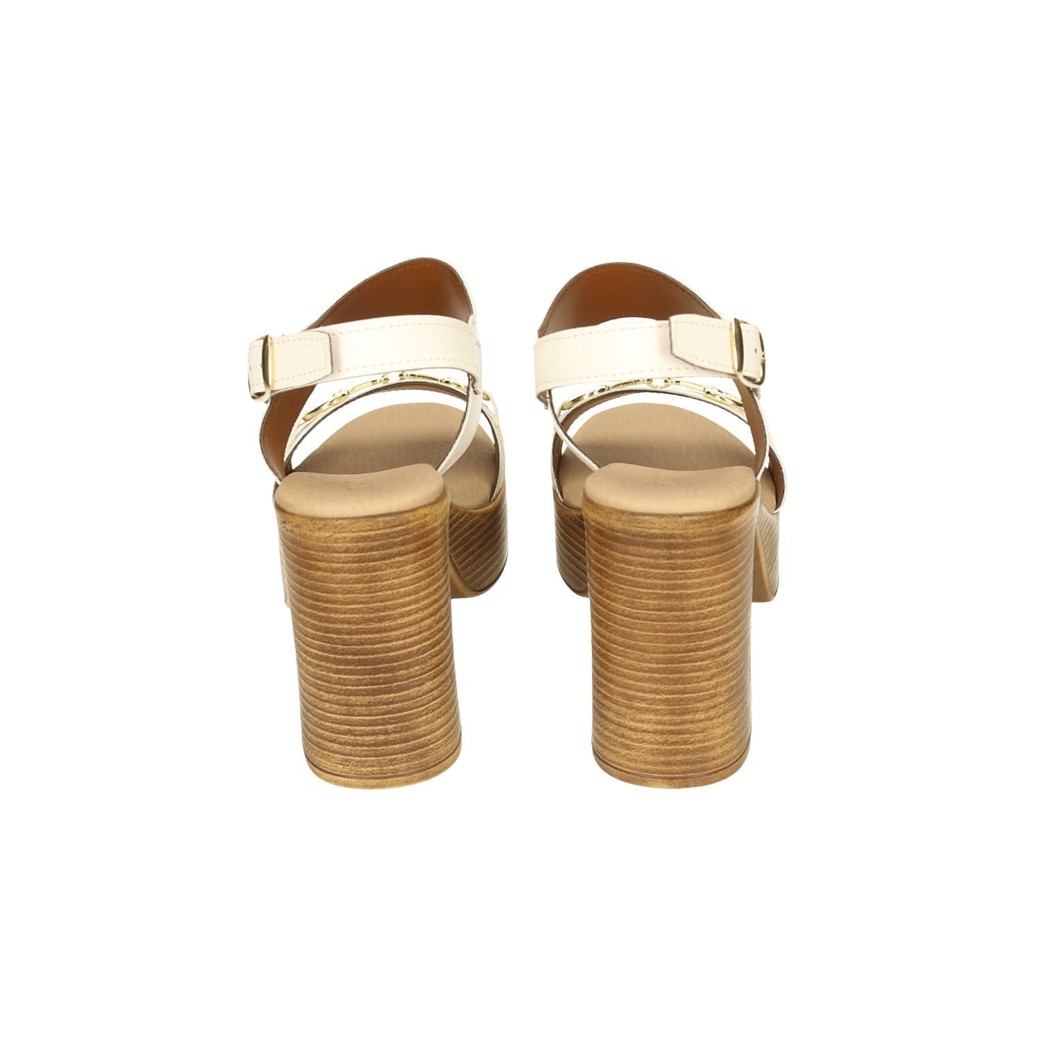 Sandali con morsetto. Made in Italy. Tacco alto 10cm