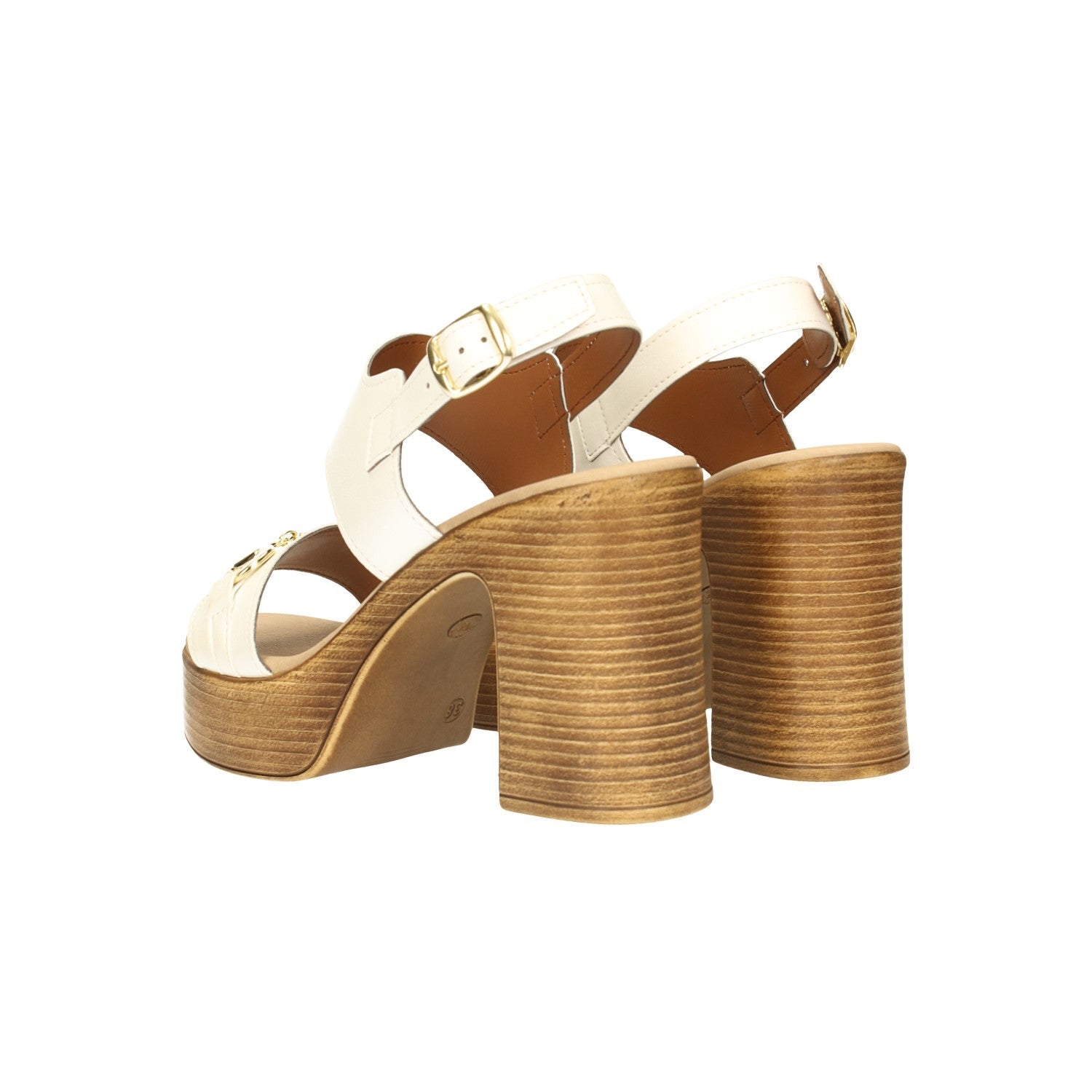 Sandali con morsetto. Made in Italy. Tacco alto 10cm