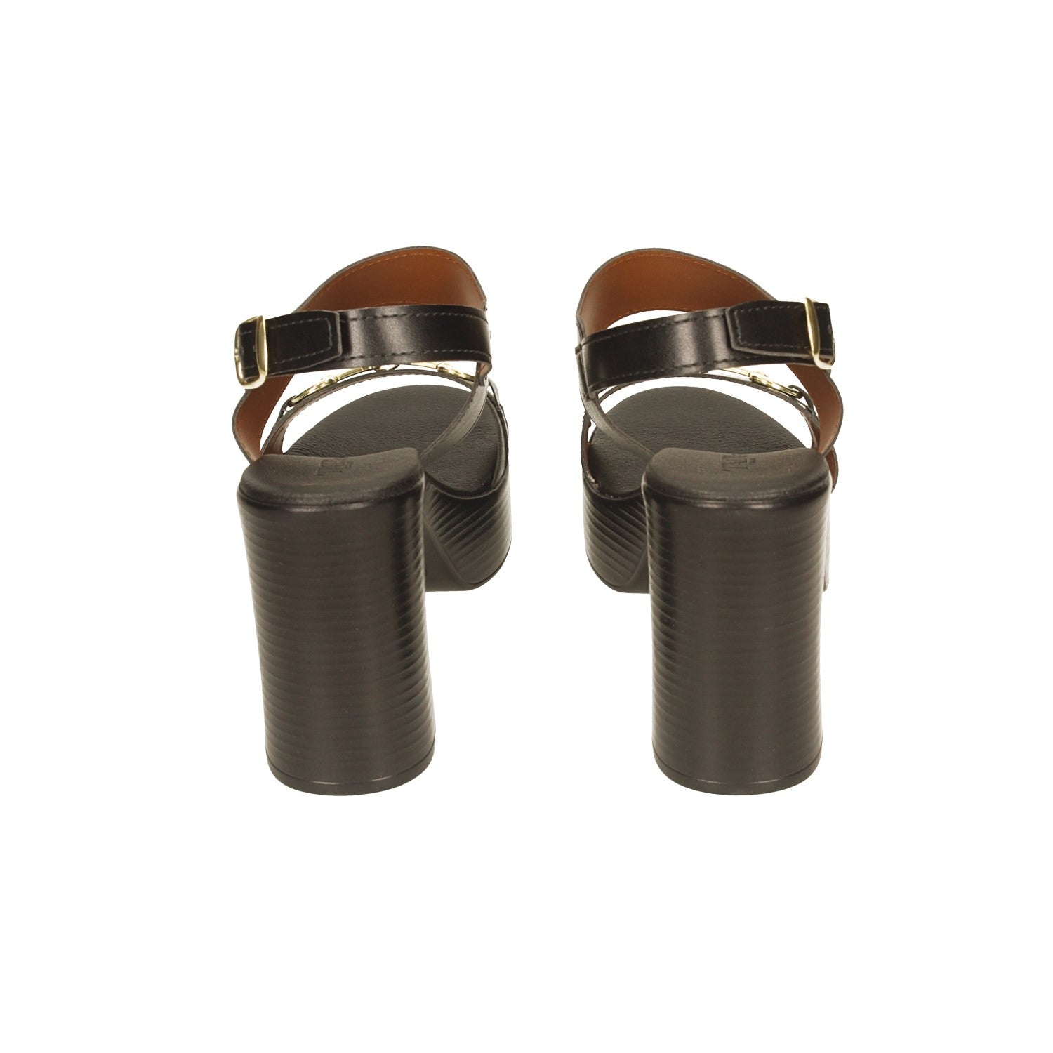 Sandali con morsetto. Made in Italy. Tacco alto 10cm