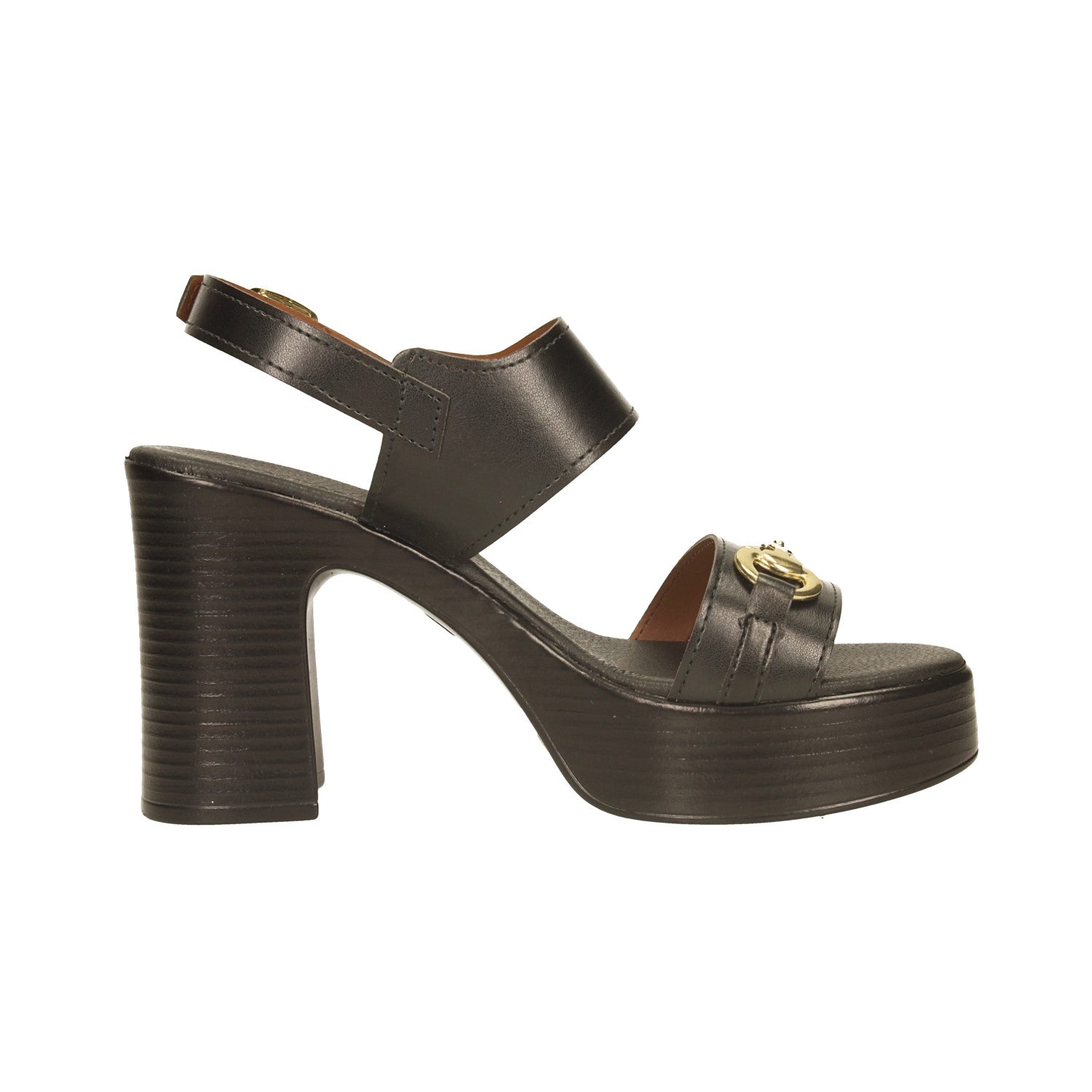 Sandali con morsetto. Made in Italy. Tacco alto 10cm