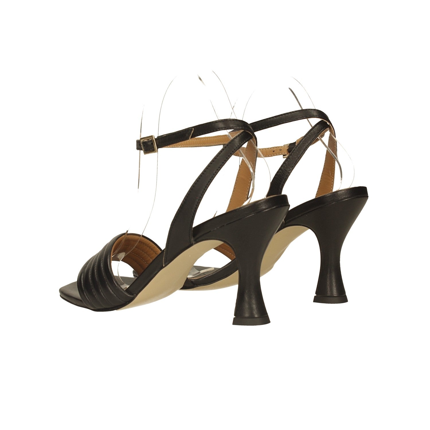 Sandali in vera pelle. Tacco alto 8.5cm