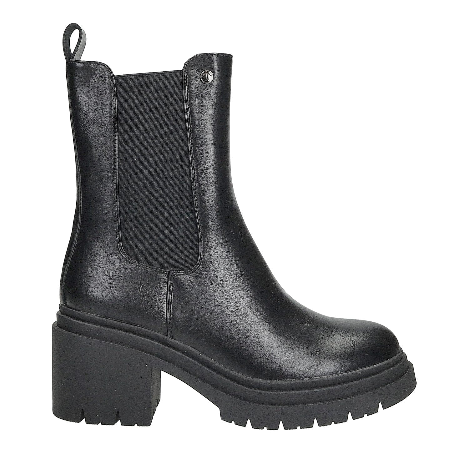 Stivaletti con fascia laterale.Tacco alto 6cm