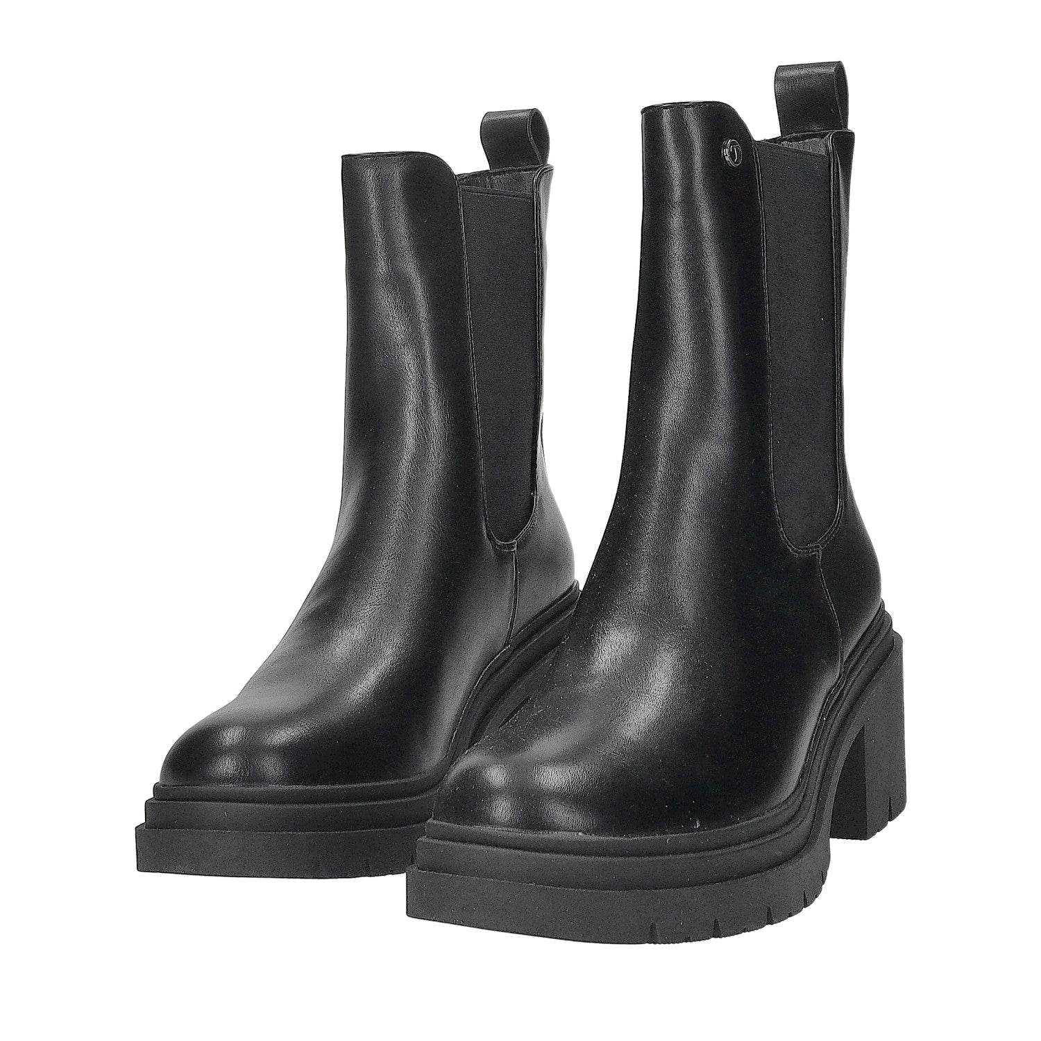 Stivaletti con fascia laterale.Tacco alto 6cm